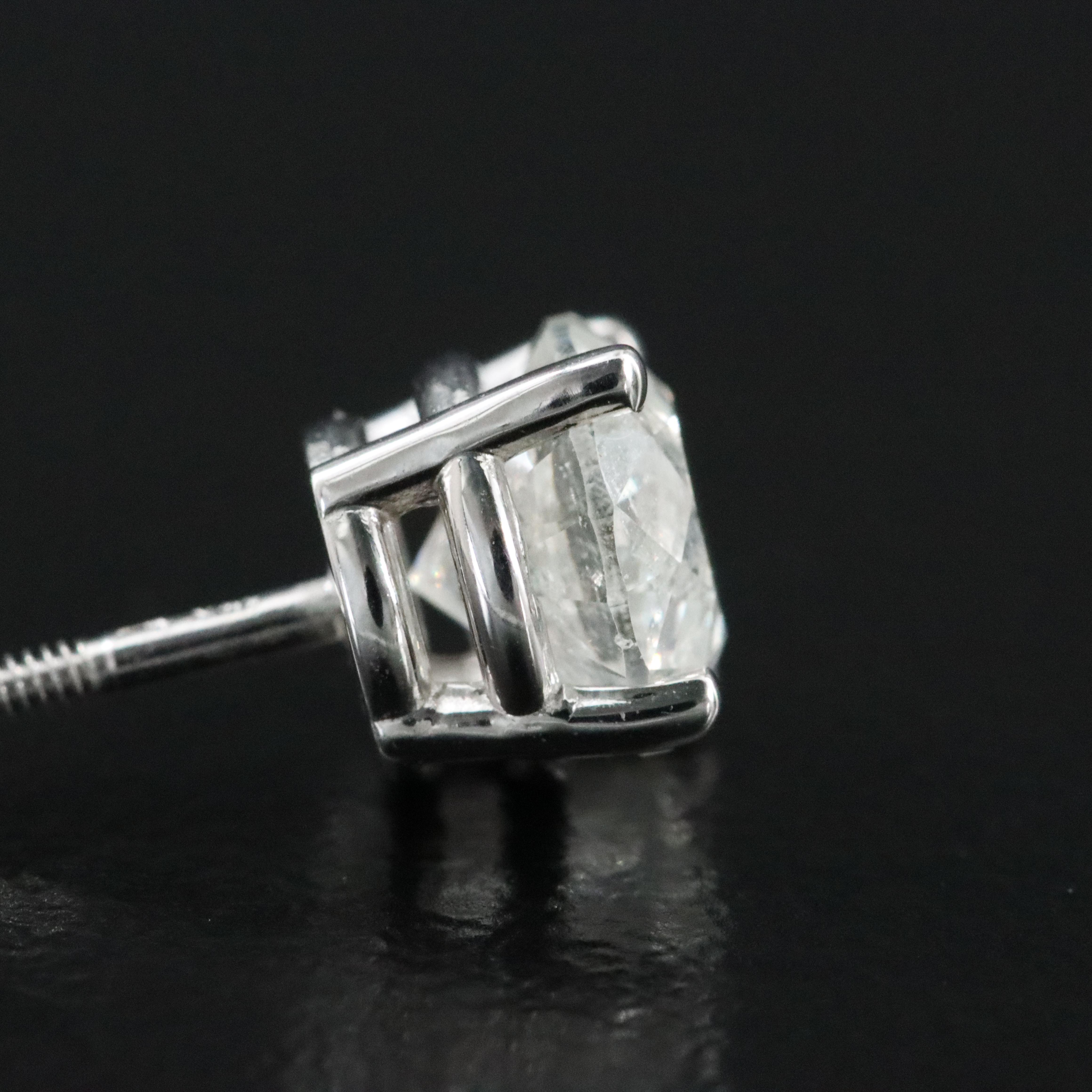 14K 2.02 CTW Diamond Solitaire Earrings