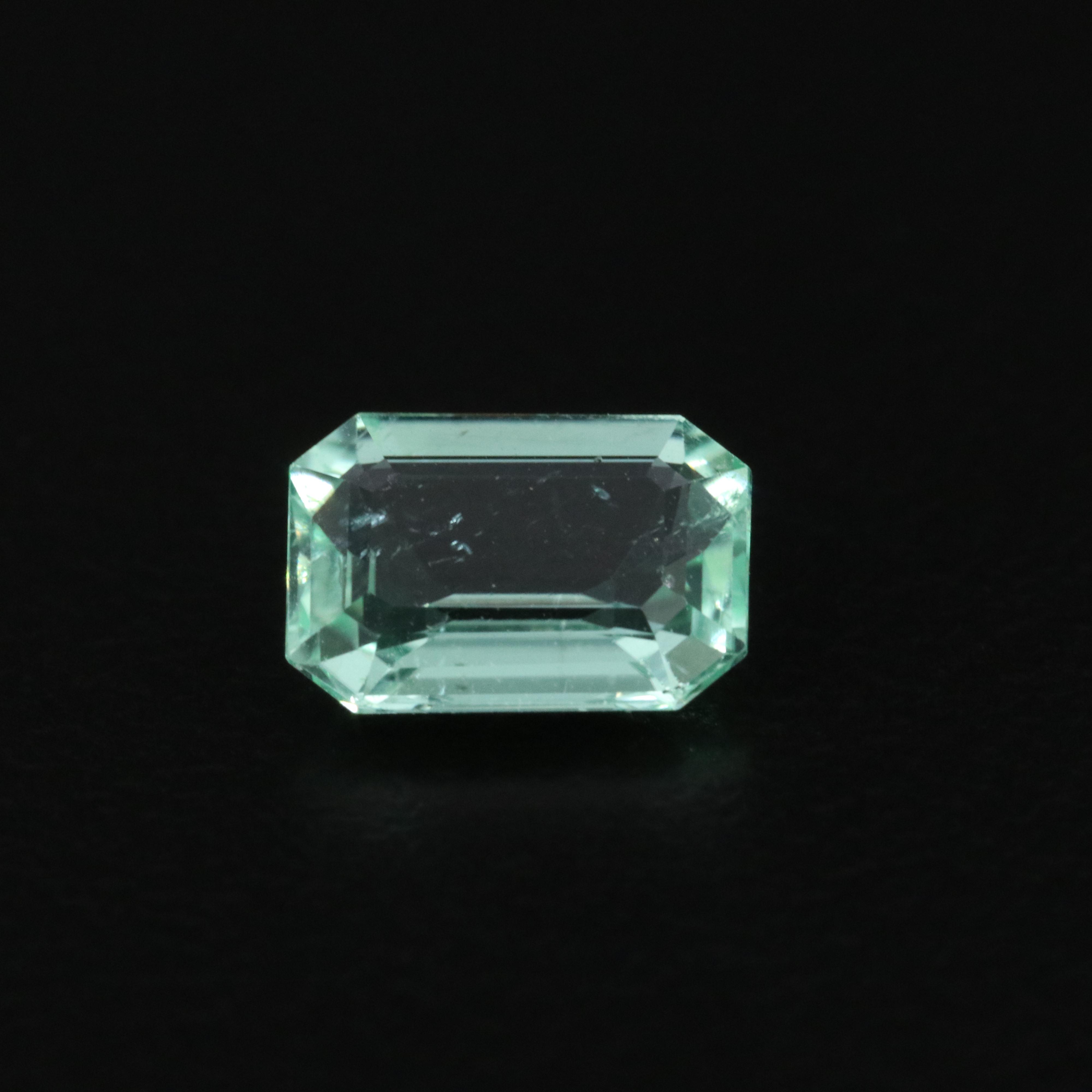 Loose 0.85 CT Mozambique Paraíba Tourmaline with GIA Report