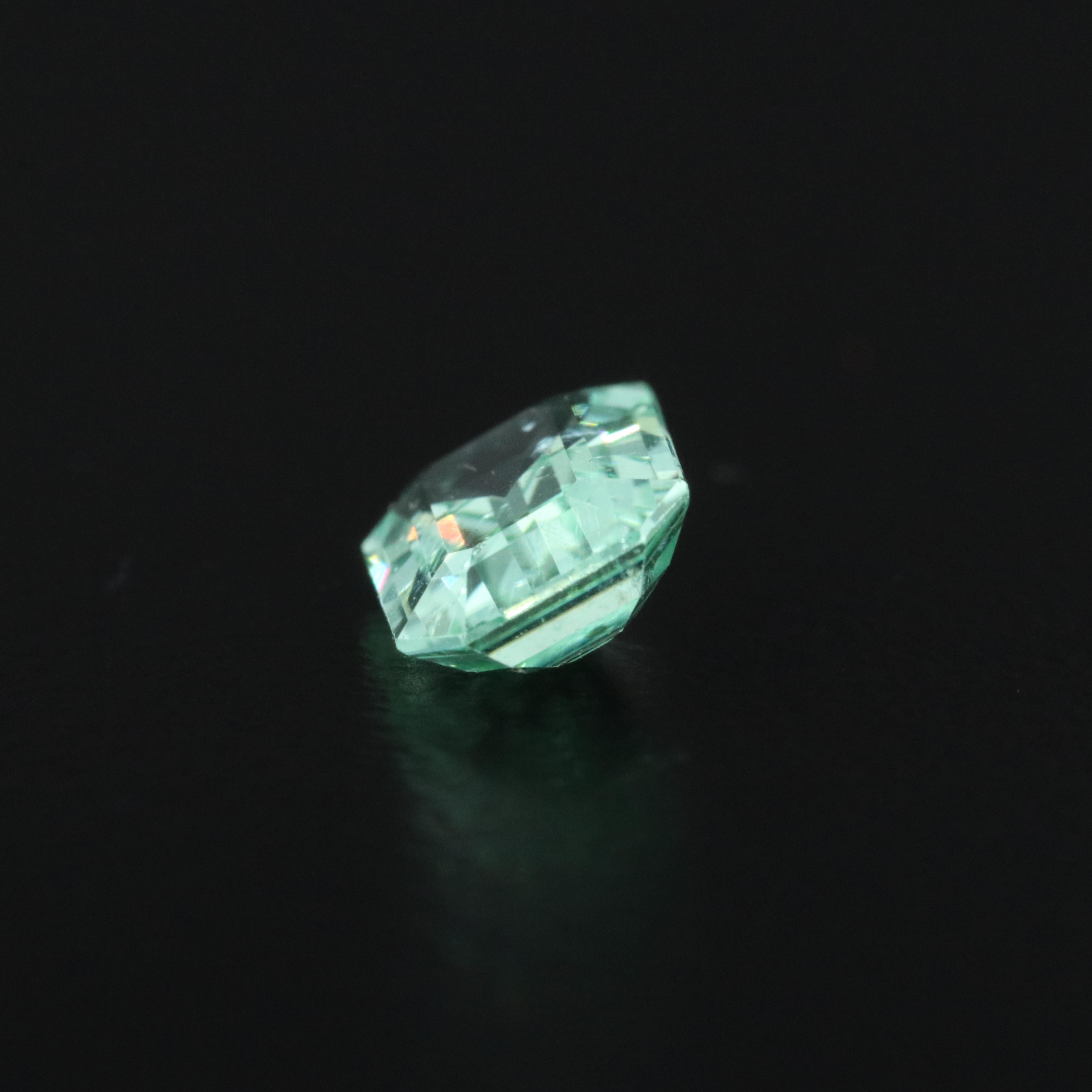 Loose 0.85 CT Mozambique Paraíba Tourmaline with GIA Report