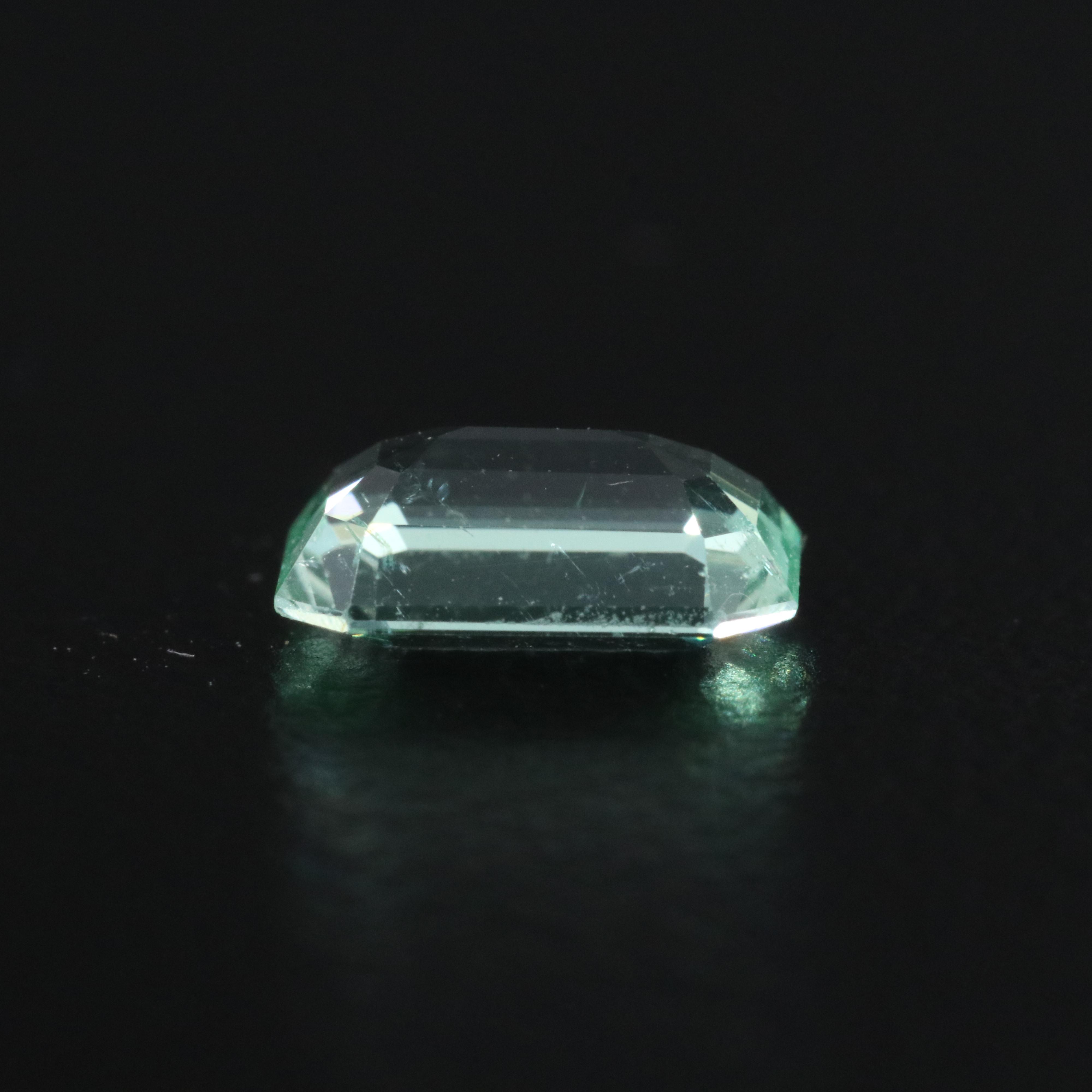 Loose 0.85 CT Mozambique Paraíba Tourmaline with GIA Report