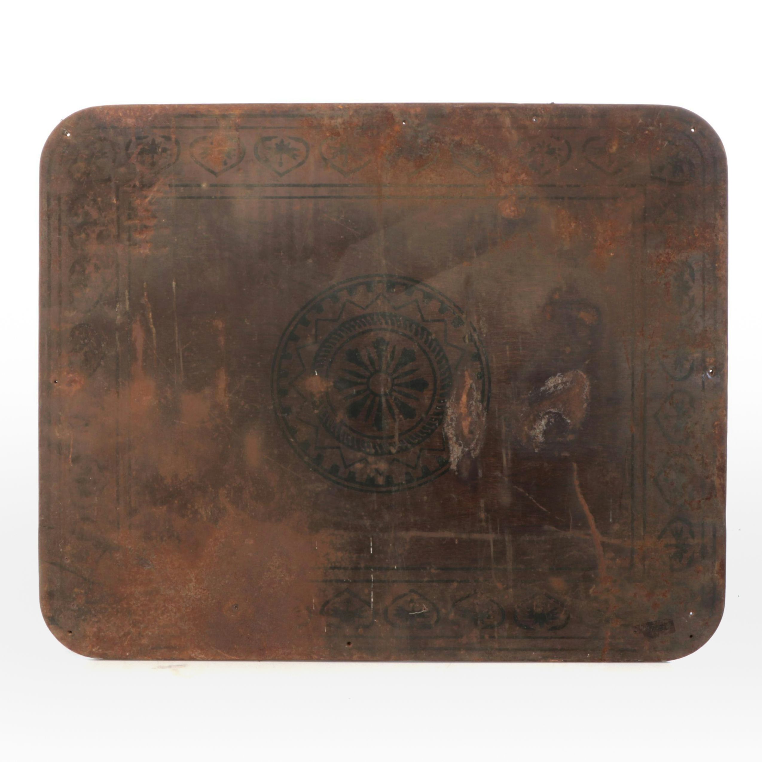 Antique Wabash Screen Door Co. Stove Board