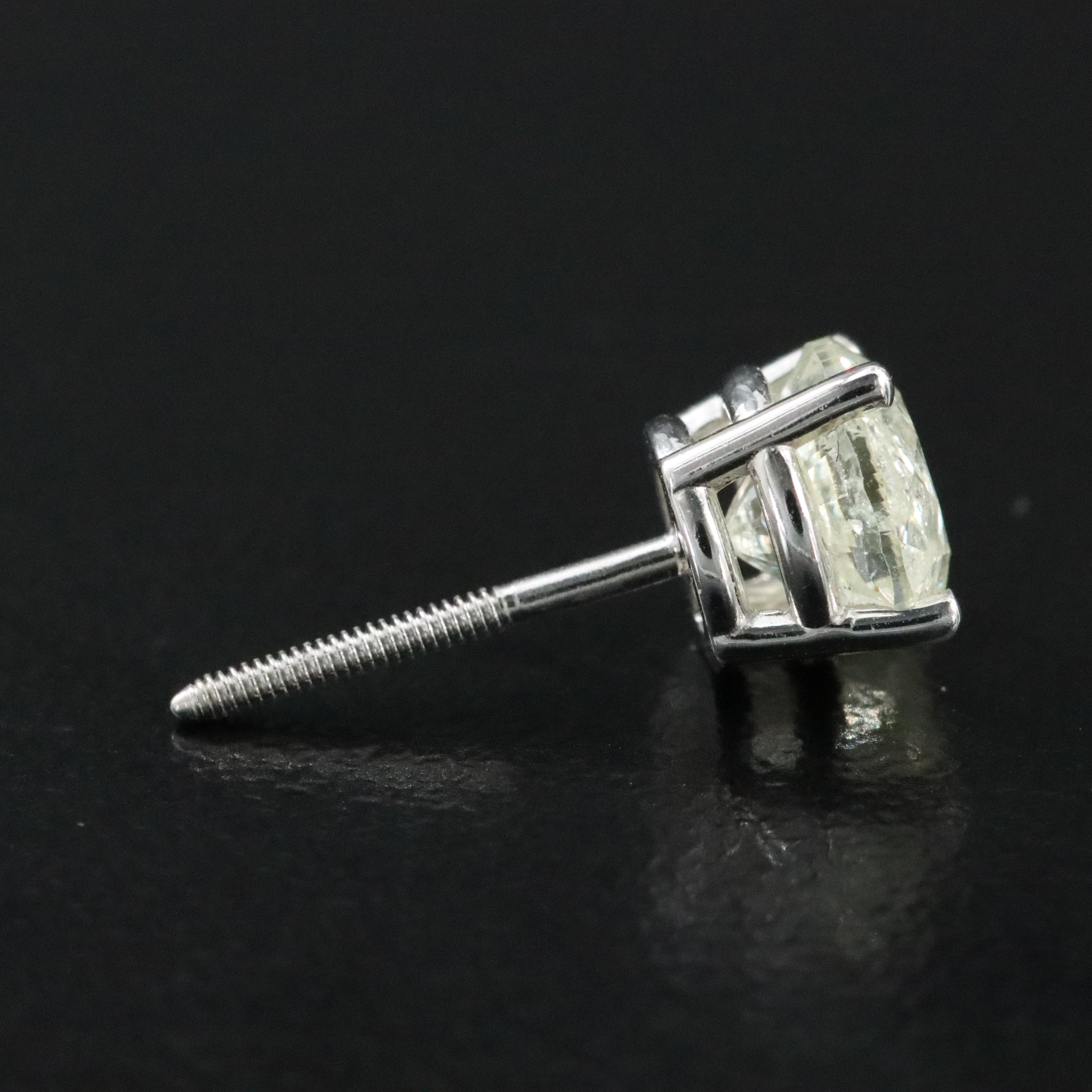 14K 2.02 CTW Diamond Solitaire Earrings