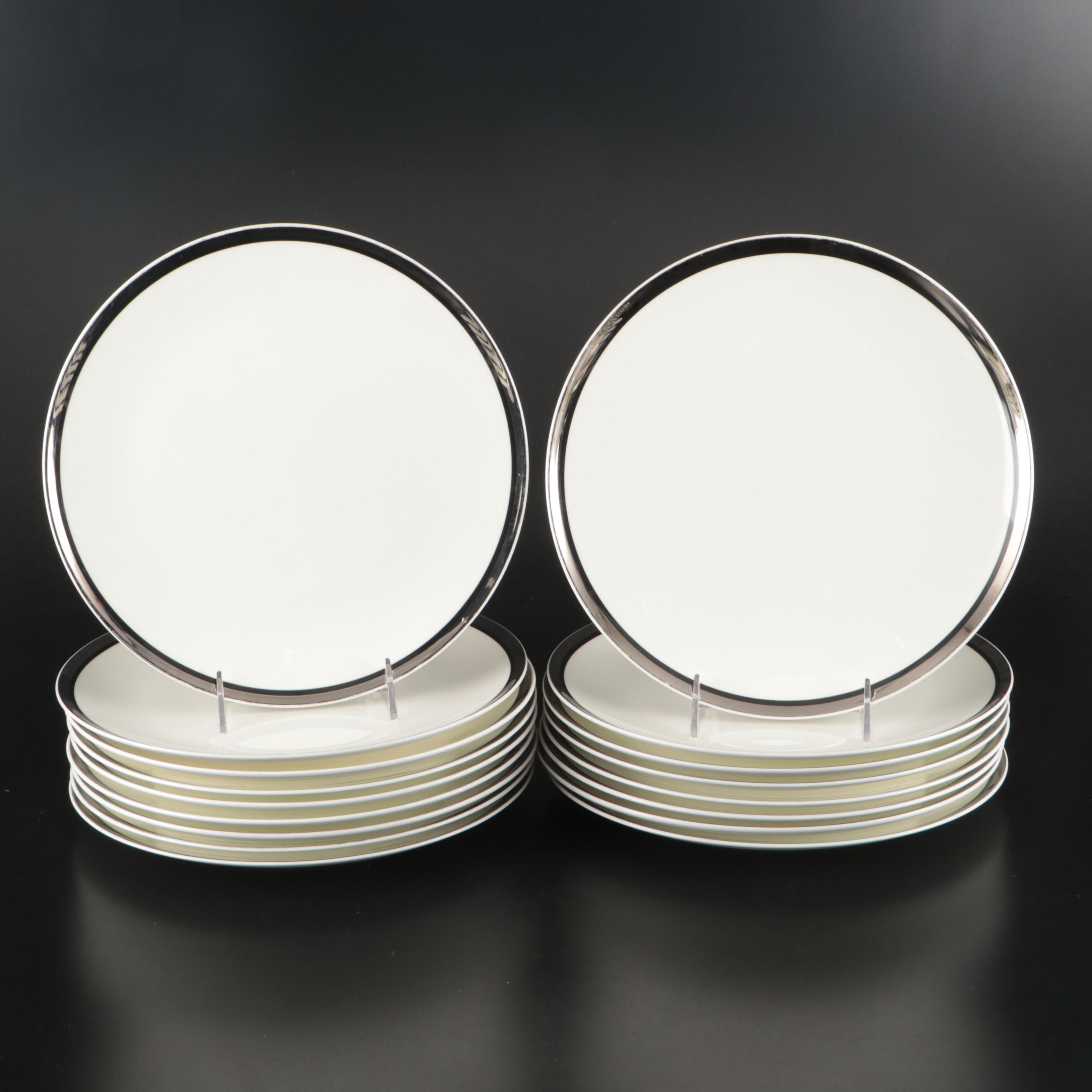 Mikasa "Solitude" Bone China Dinnerware and Serving Pieces, 1975–1998