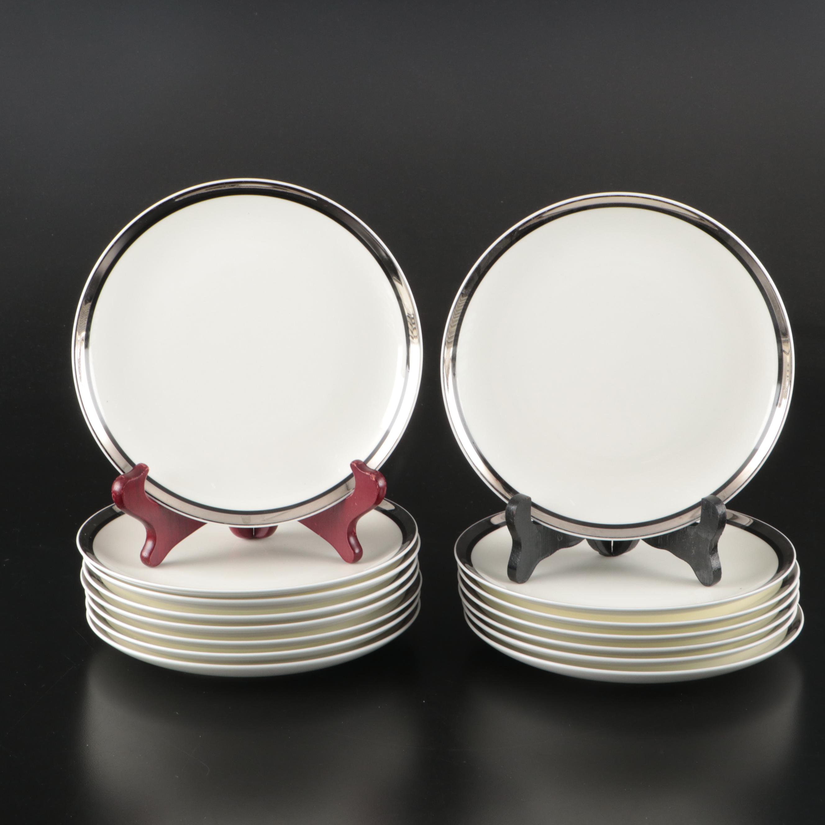 Mikasa "Solitude" Bone China Dinnerware and Serving Pieces, 1975–1998