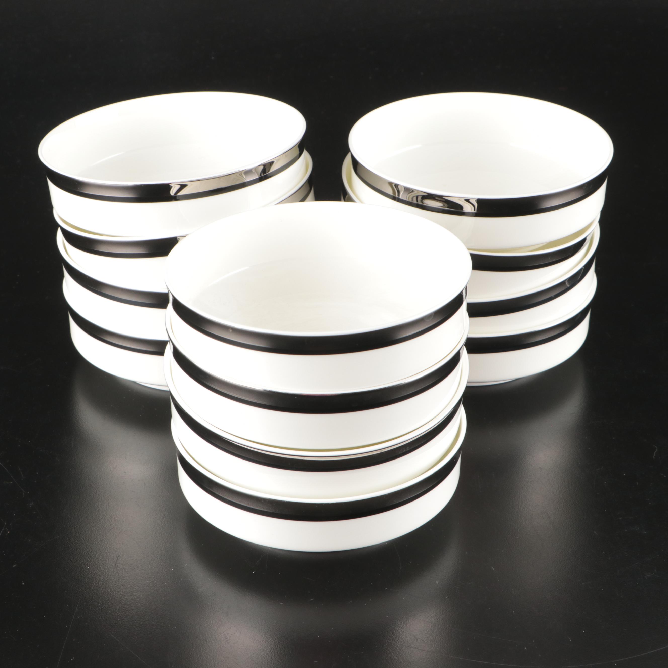Mikasa "Solitude" Bone China Dinnerware and Serving Pieces, 1975–1998