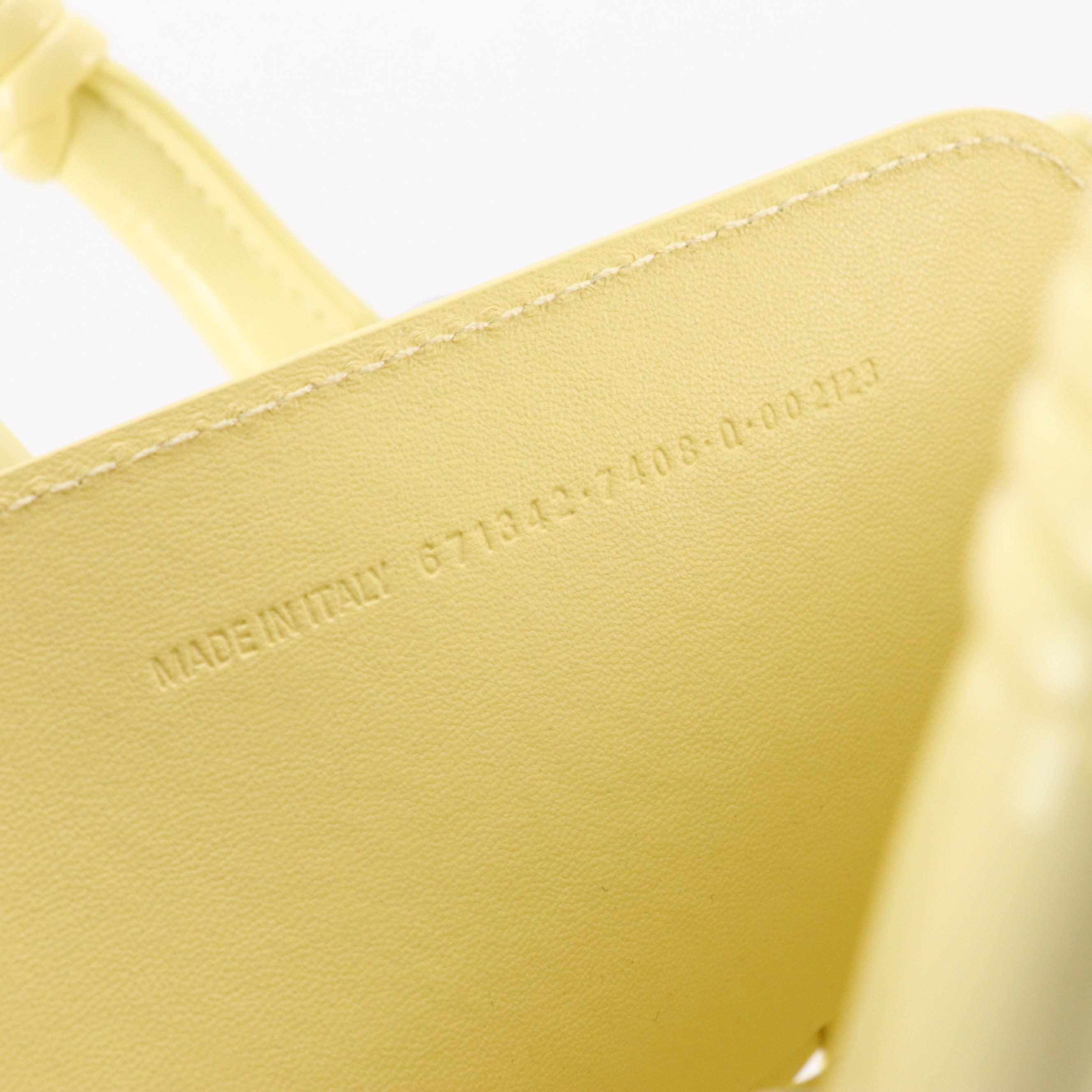 Balenciaga Bistro XS Tote in Woven Faux Leather