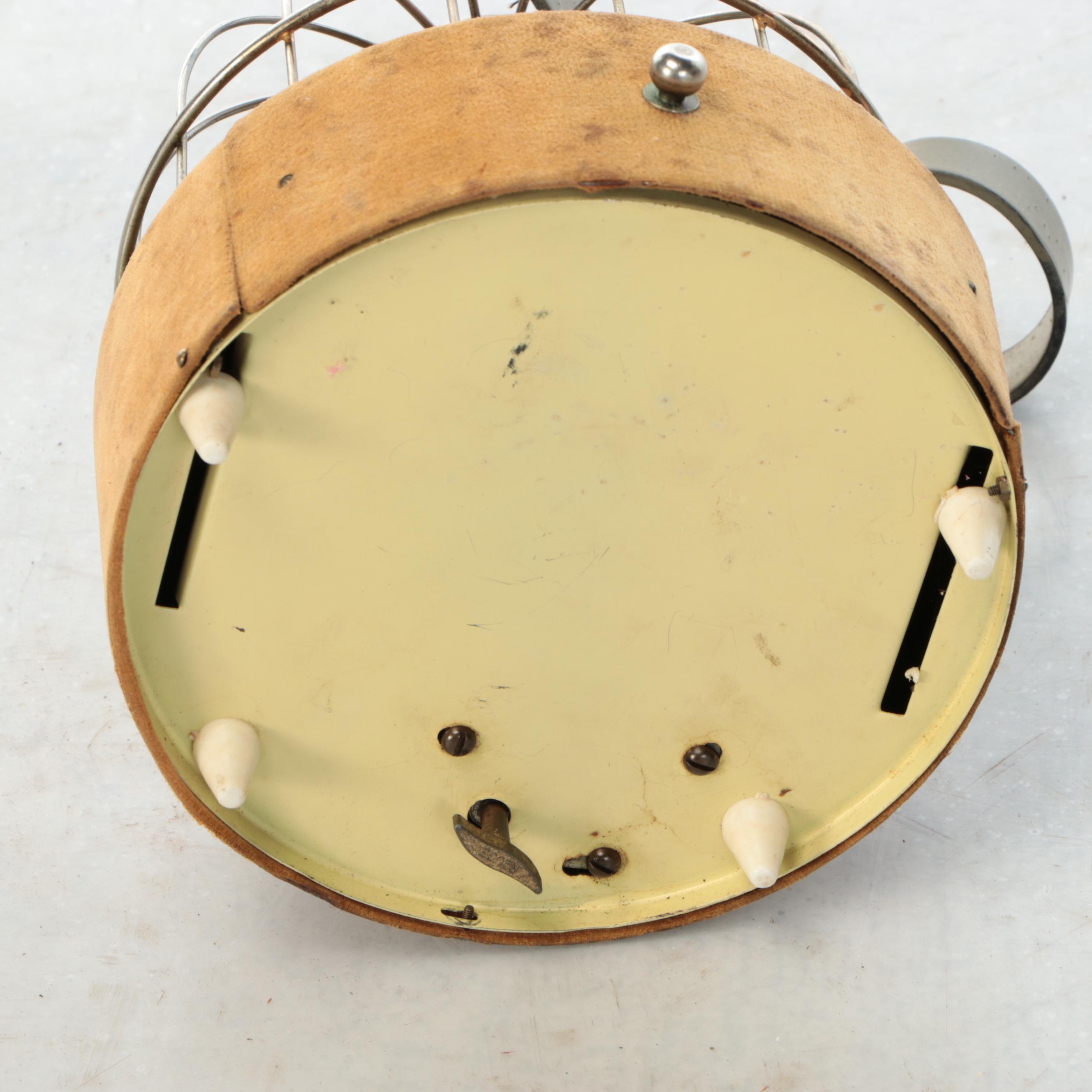 Musical Metal Birdcage with Faux Birds