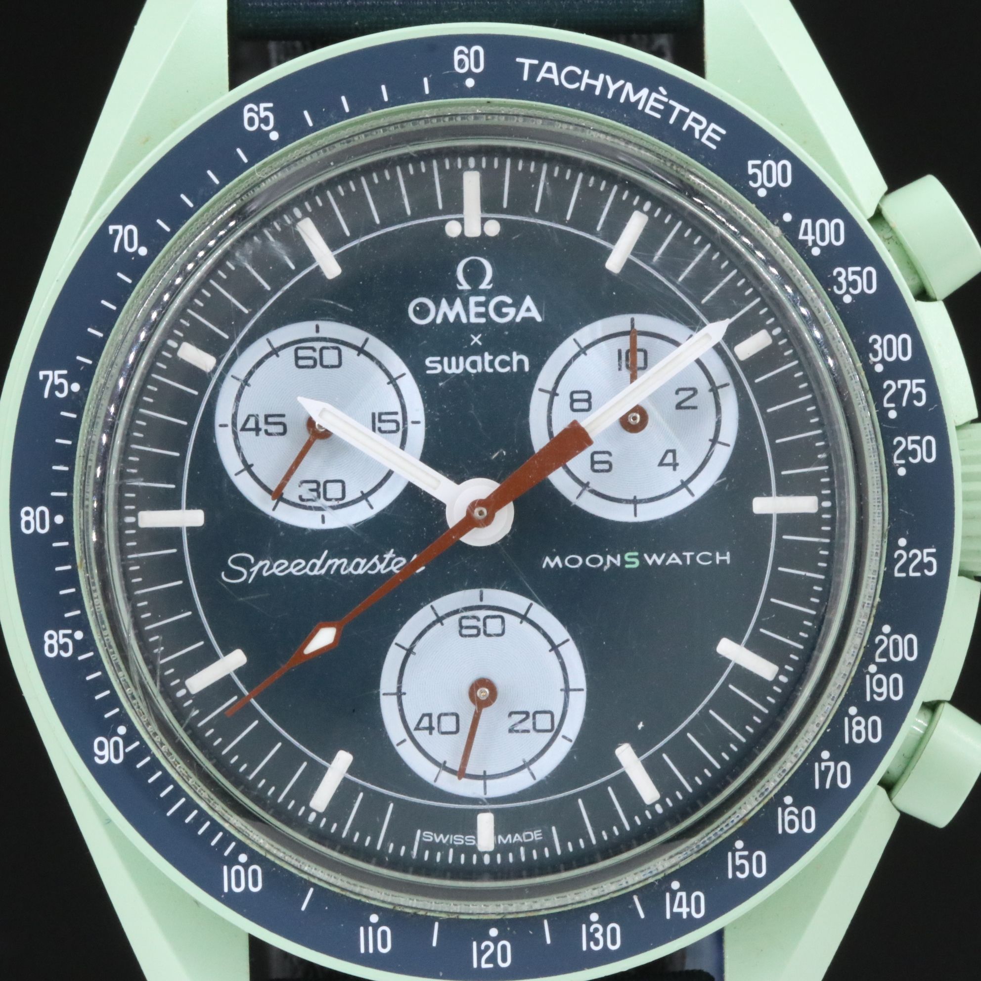 Omega x Swatch Moonswatch "Mission on Earth" Watch