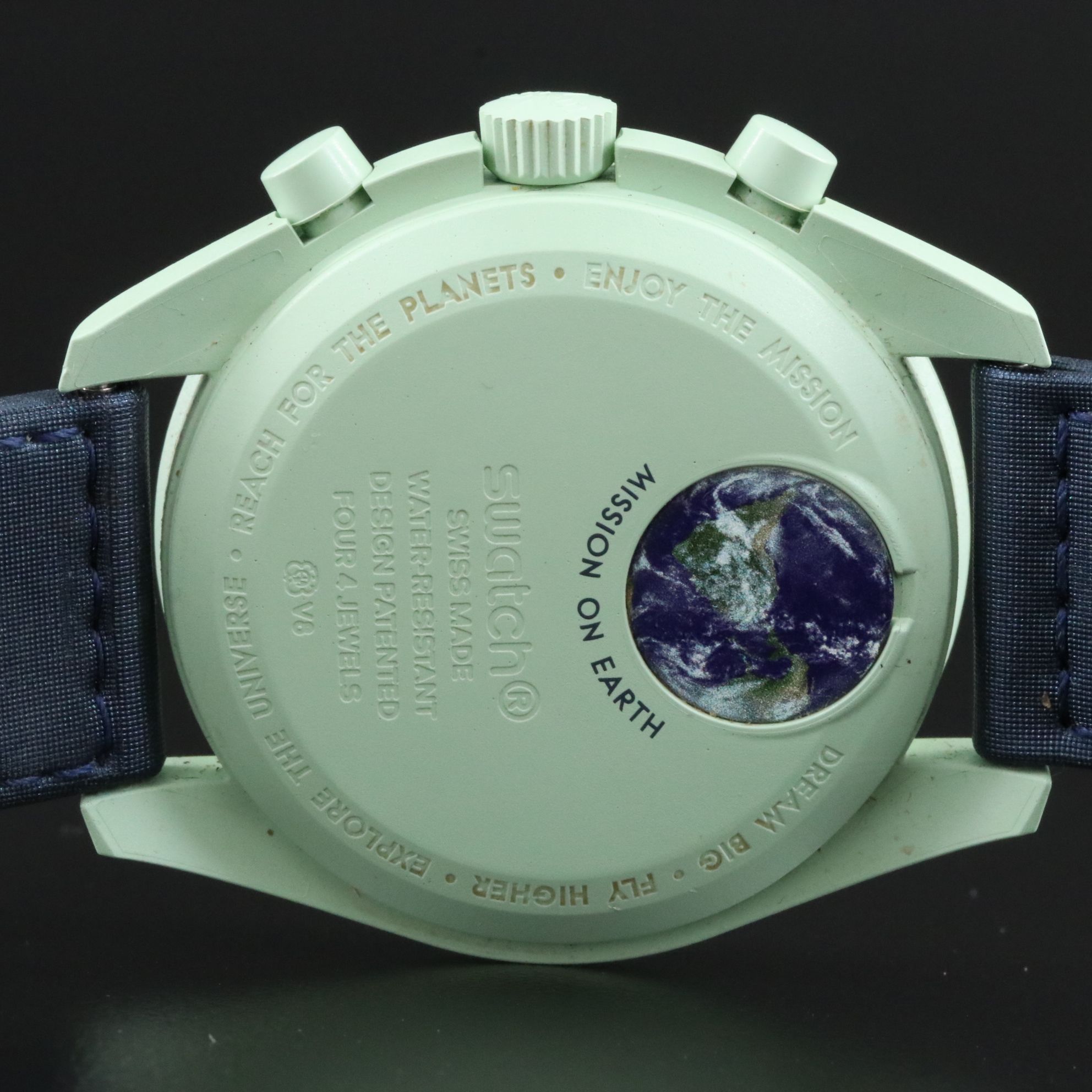 Omega x Swatch Moonswatch "Mission on Earth" Watch