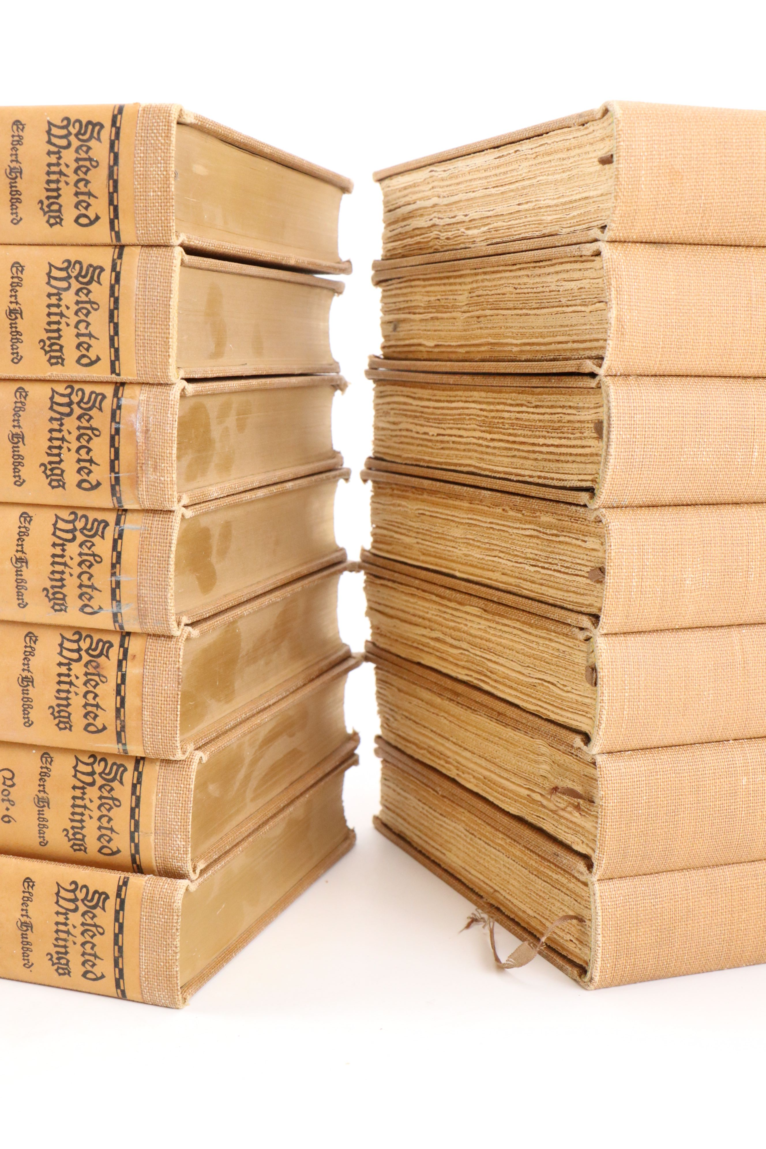 Memorial Edition "Selected Writings" Complete Set by Elbert Hubbard, 1928