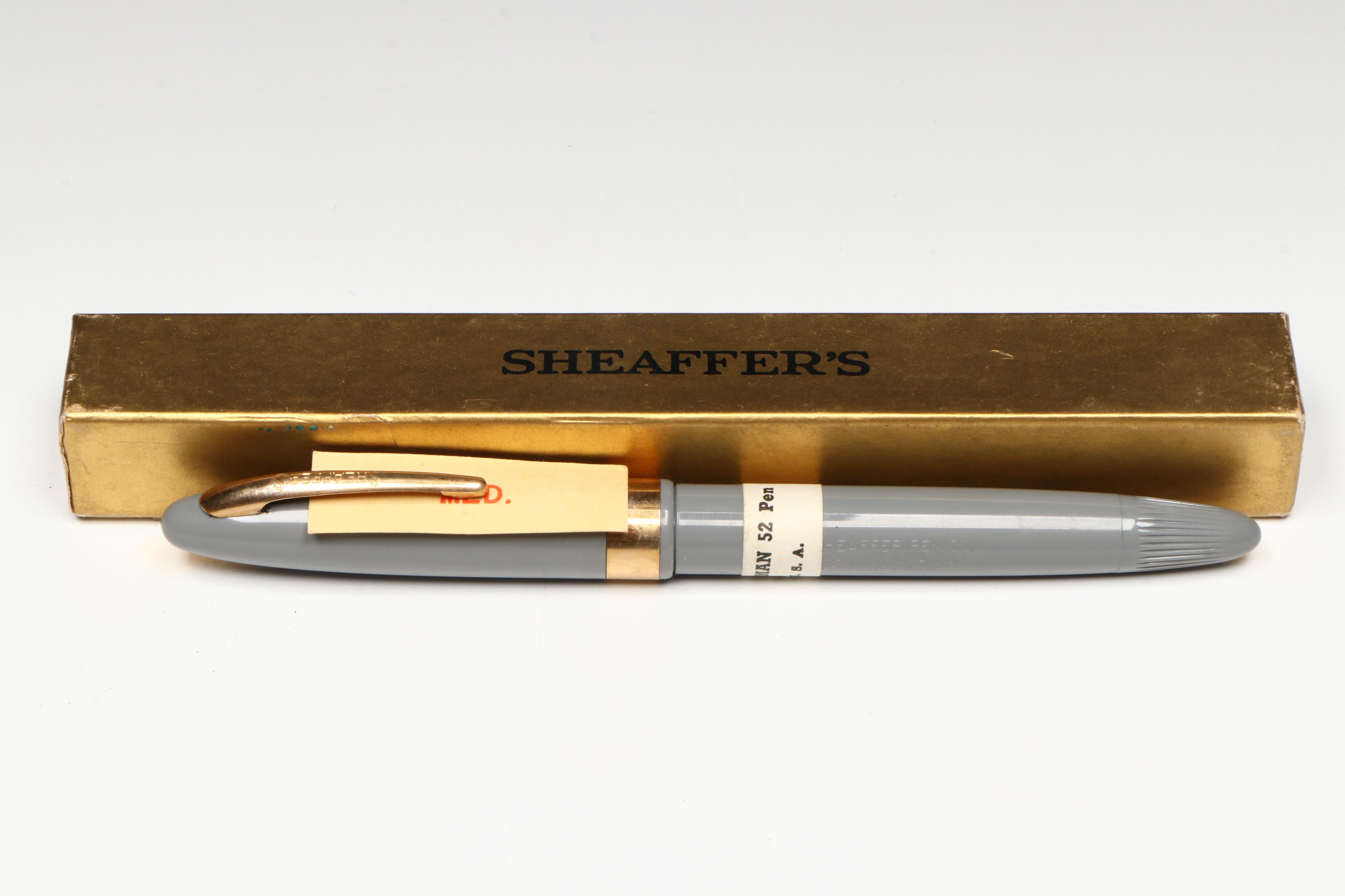 Sheaffer 14K Gold Plate Fountain Pen, Sheaffer Mechanical Pencil, and More Pens