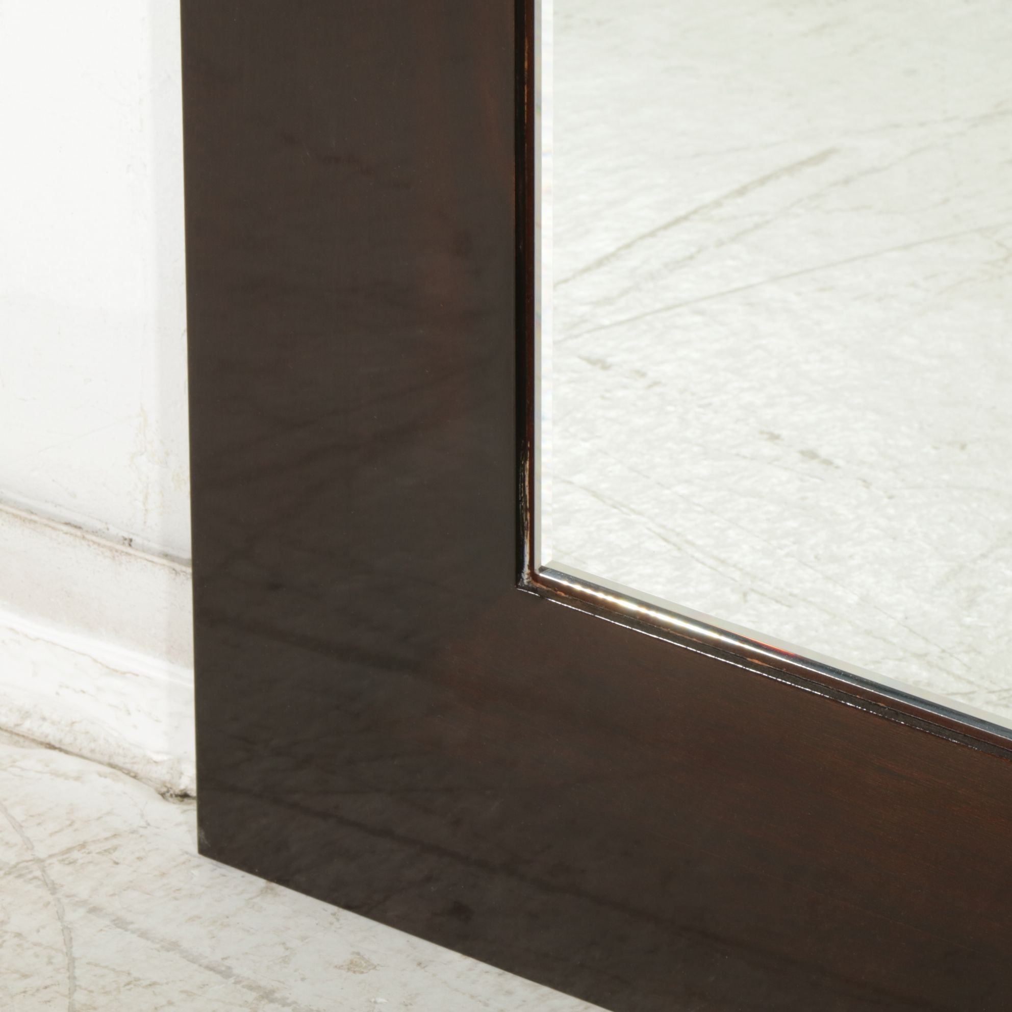 Baker "Barbara Barry Collection" Mahogany Wall Mirror