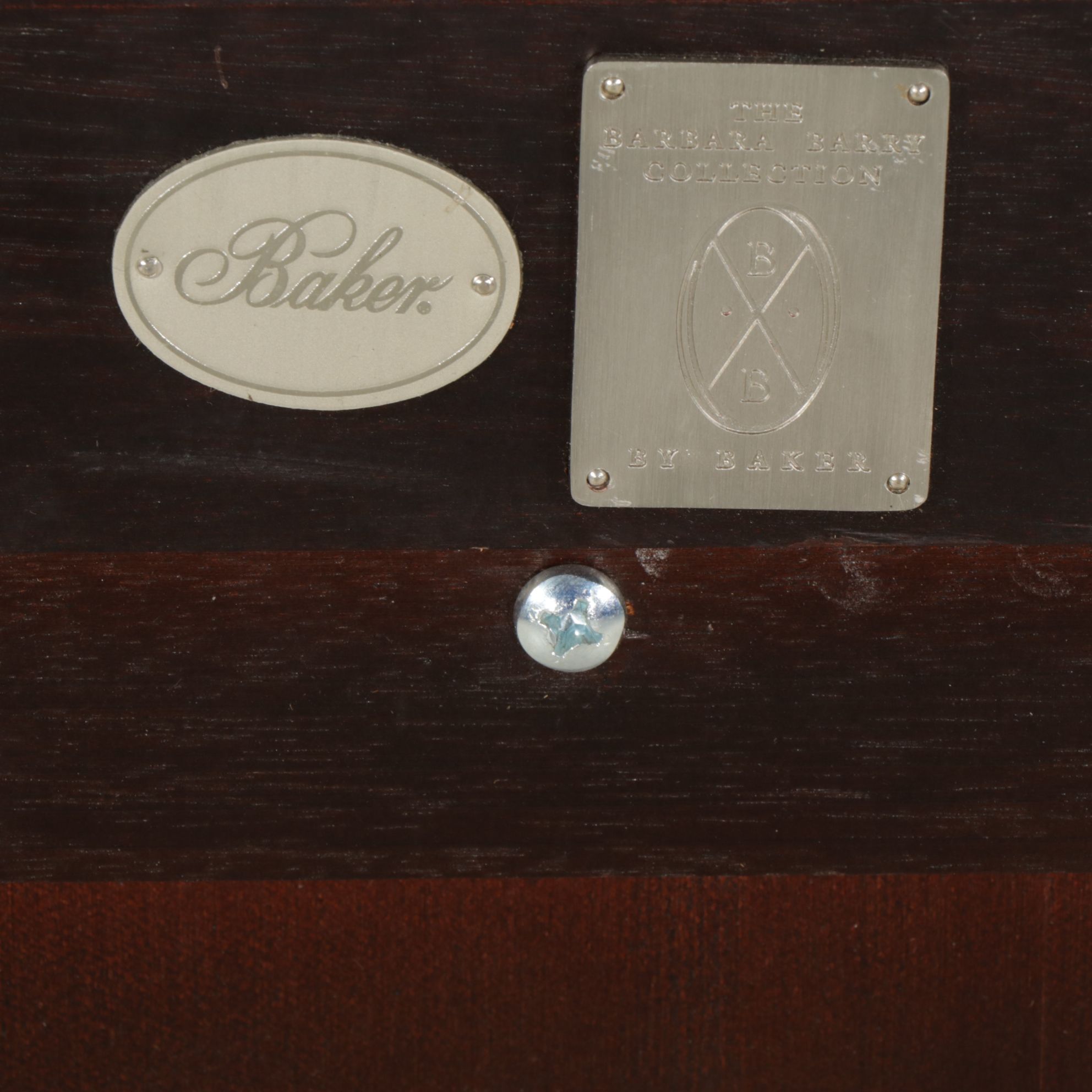 Baker "Barbara Barry Collection" Mahogany Wall Mirror