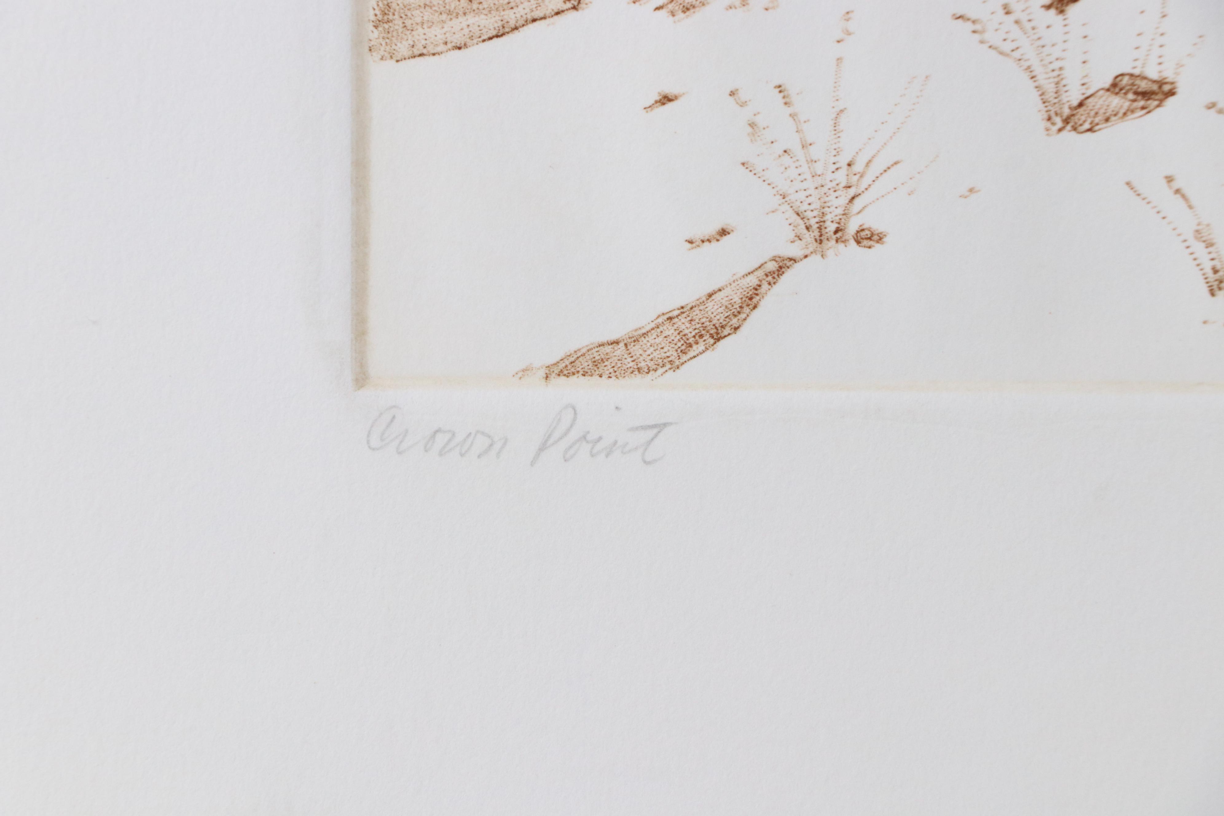 Set of Richard Volpe Etchings Including "Wild Horses," Late 20th Century