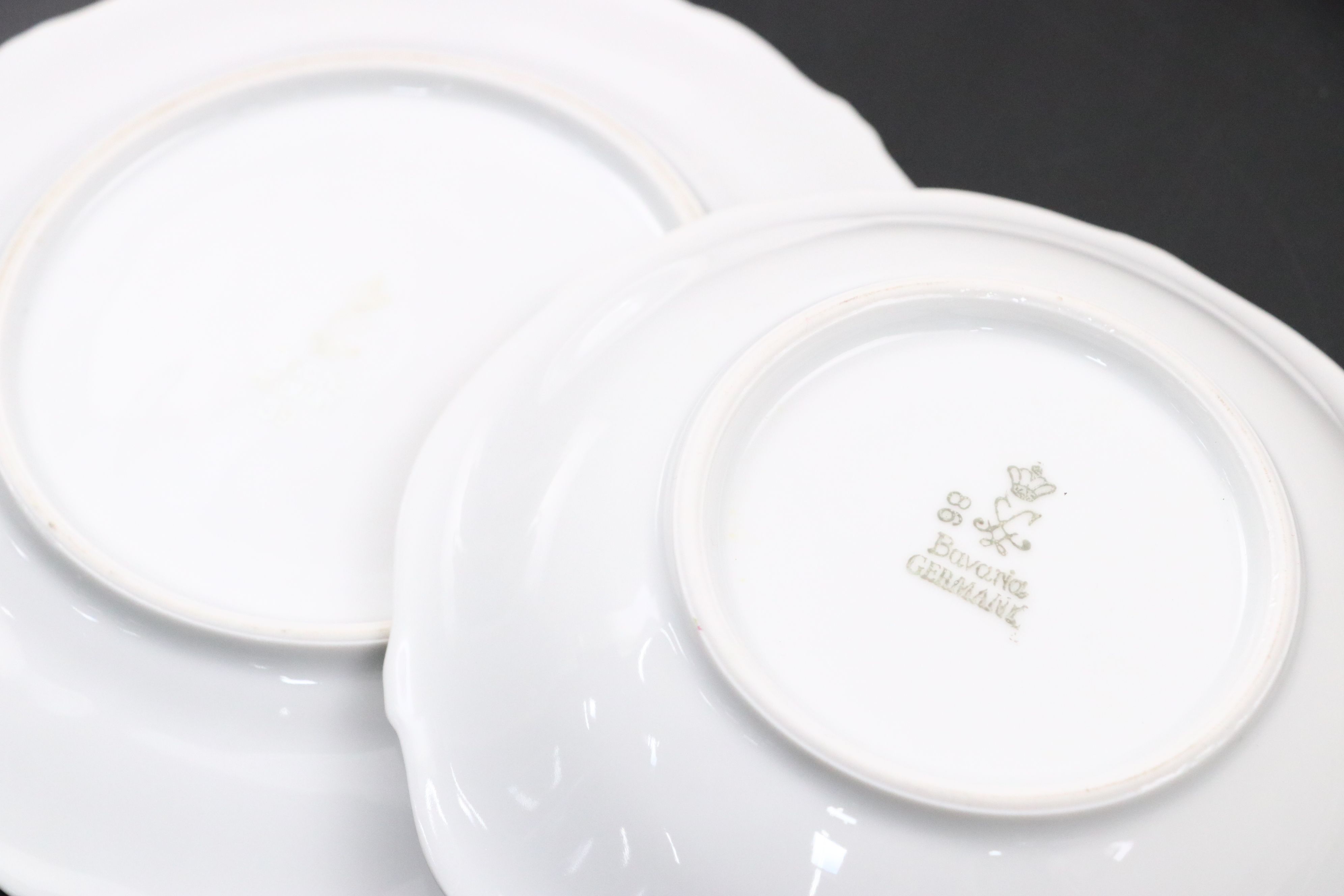 Winterling Pink Rose and Gold Finish Porcelain Dinnerware