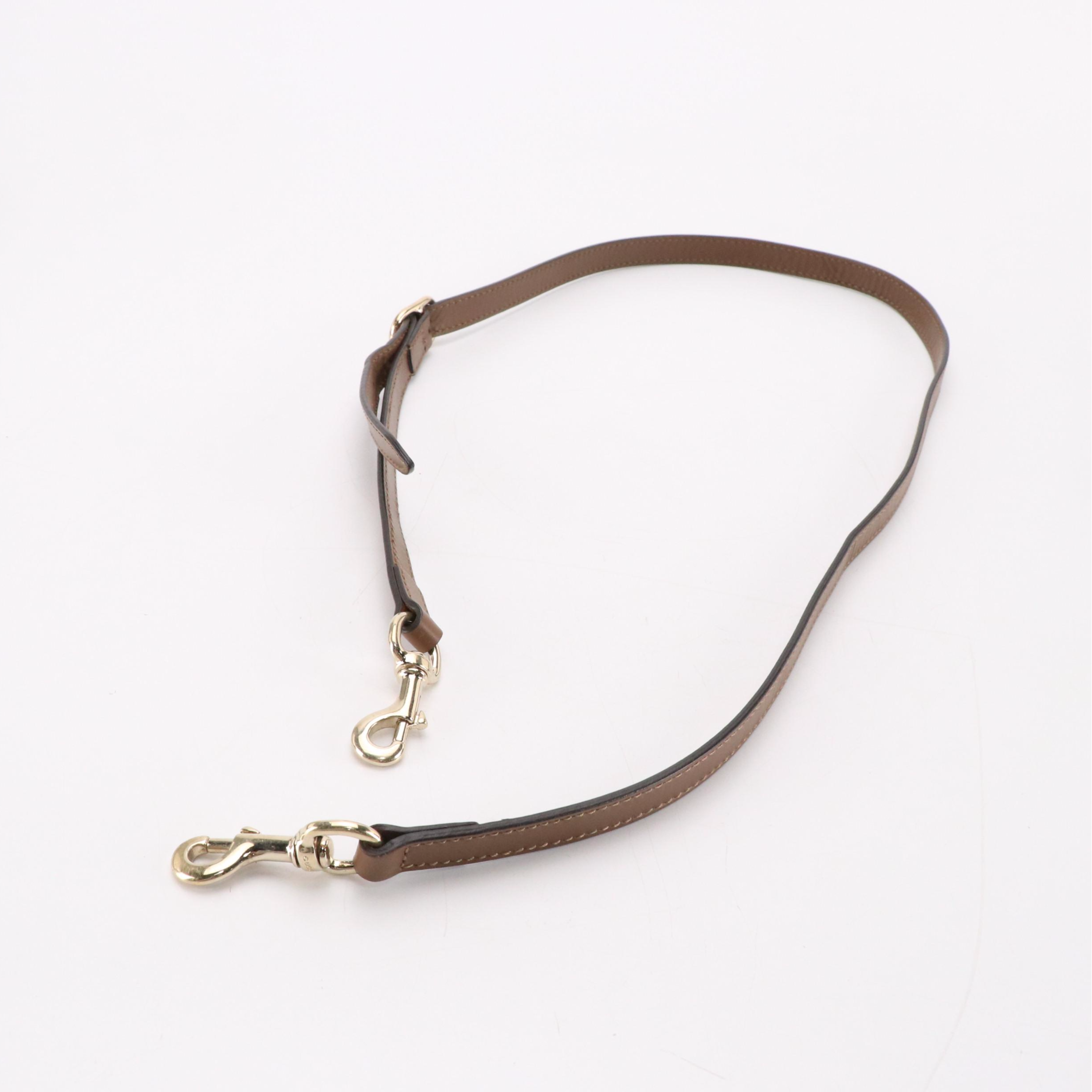 Gucci Front Pocket Joy Two-Way Shoulder Bag in Monogram Canvas and Leather Trim