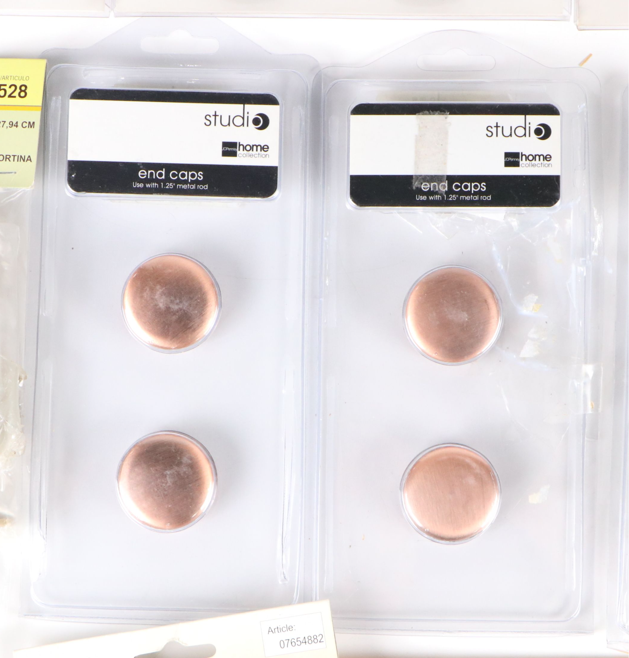 Decorative Finials and Brackets with More Curtain Hardware