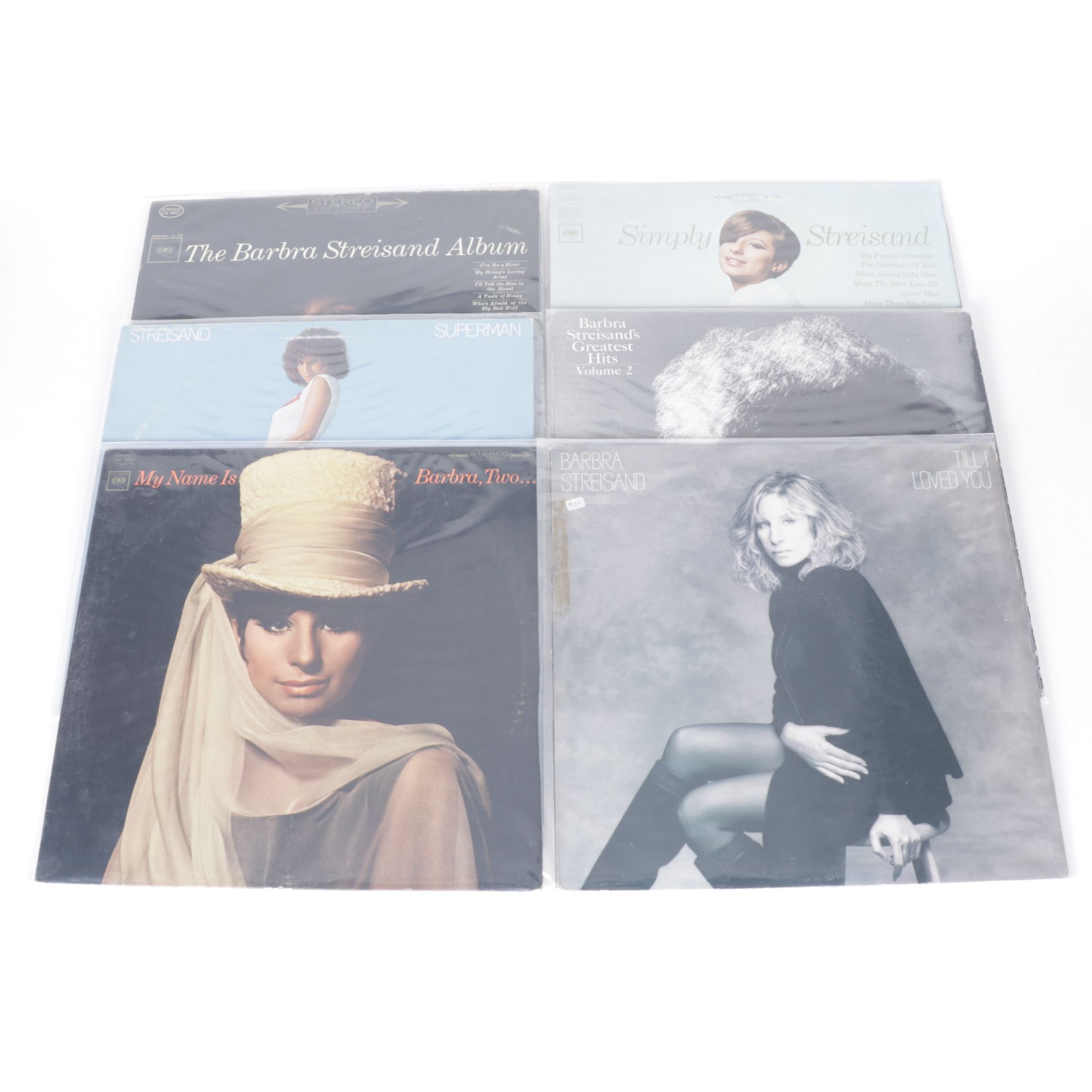 Barbra Streisand, Liza Minnelli, Shirley Bassey & More Vinyl Record Albums
