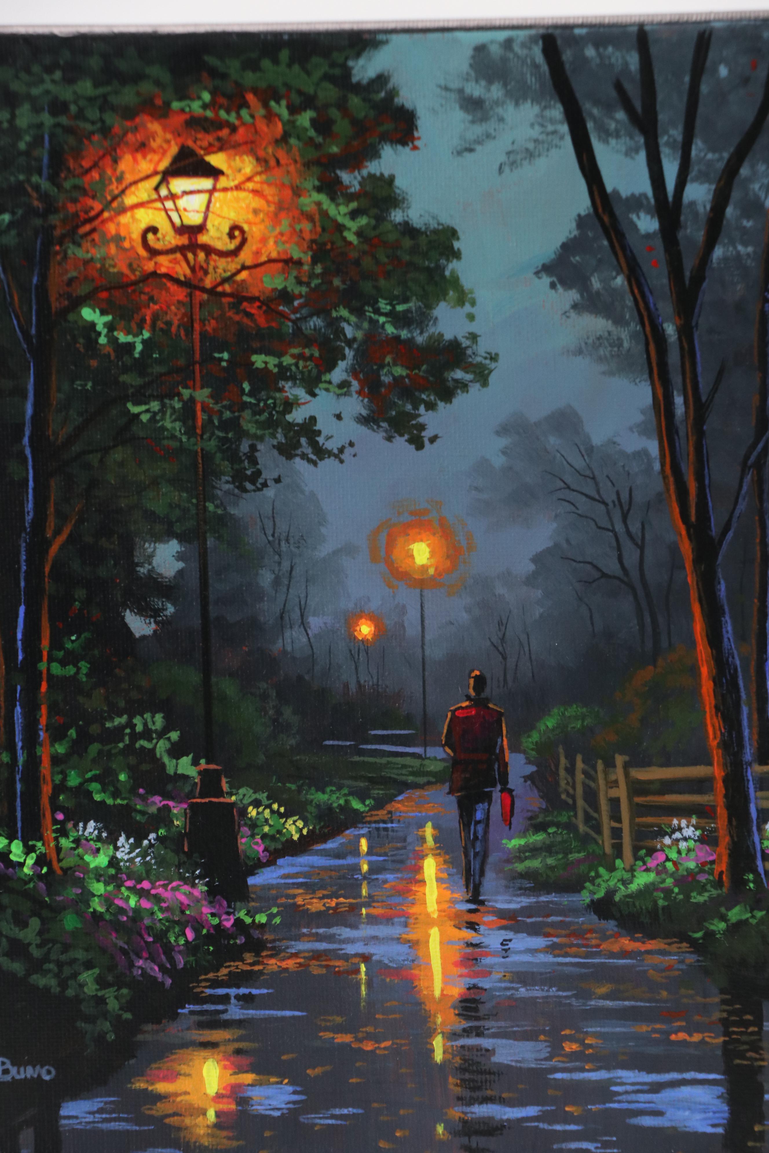 Doug "Bumo" Johnpeer Landscape Oil Painting, 2025