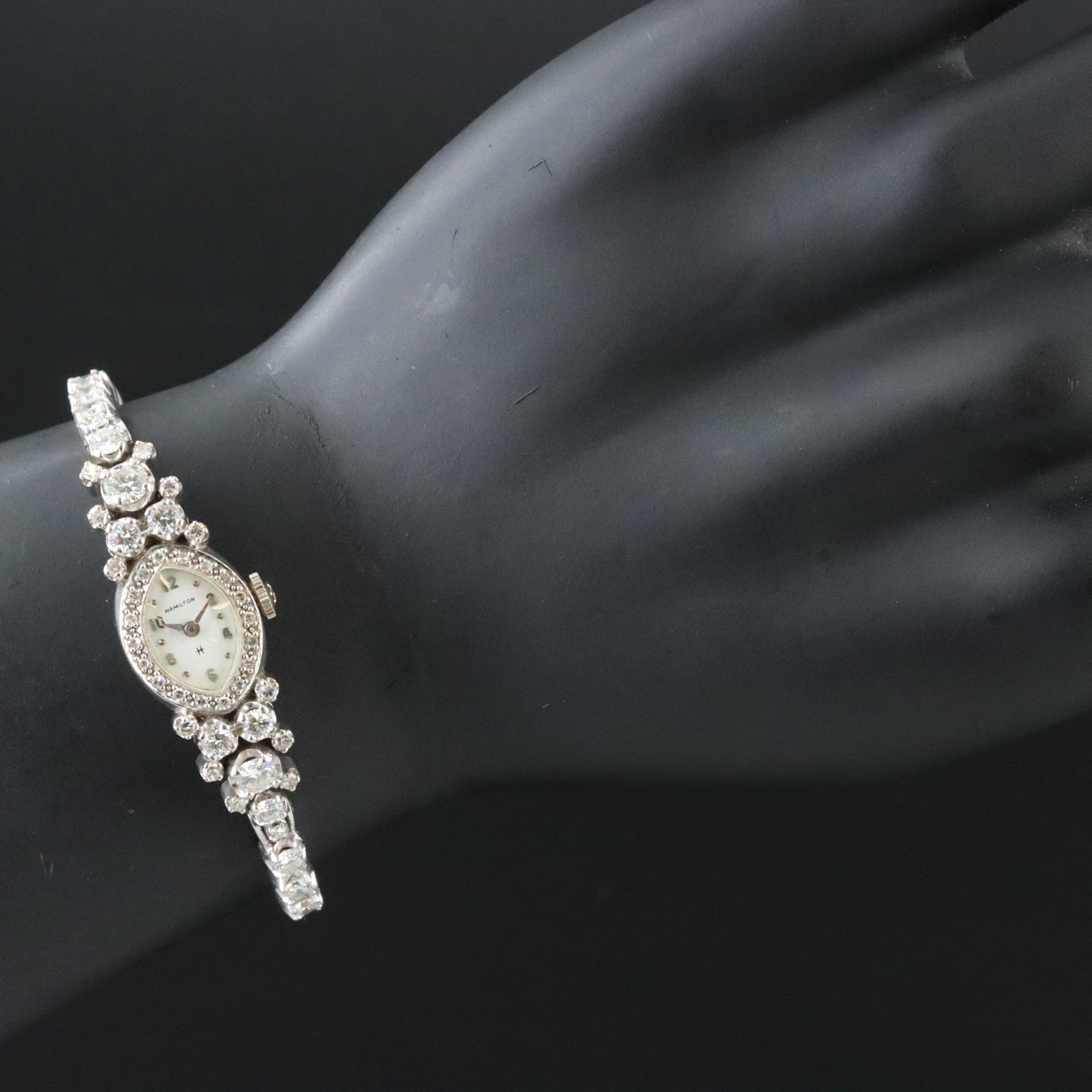 14K Hamilton Vintage Cocktail Watch