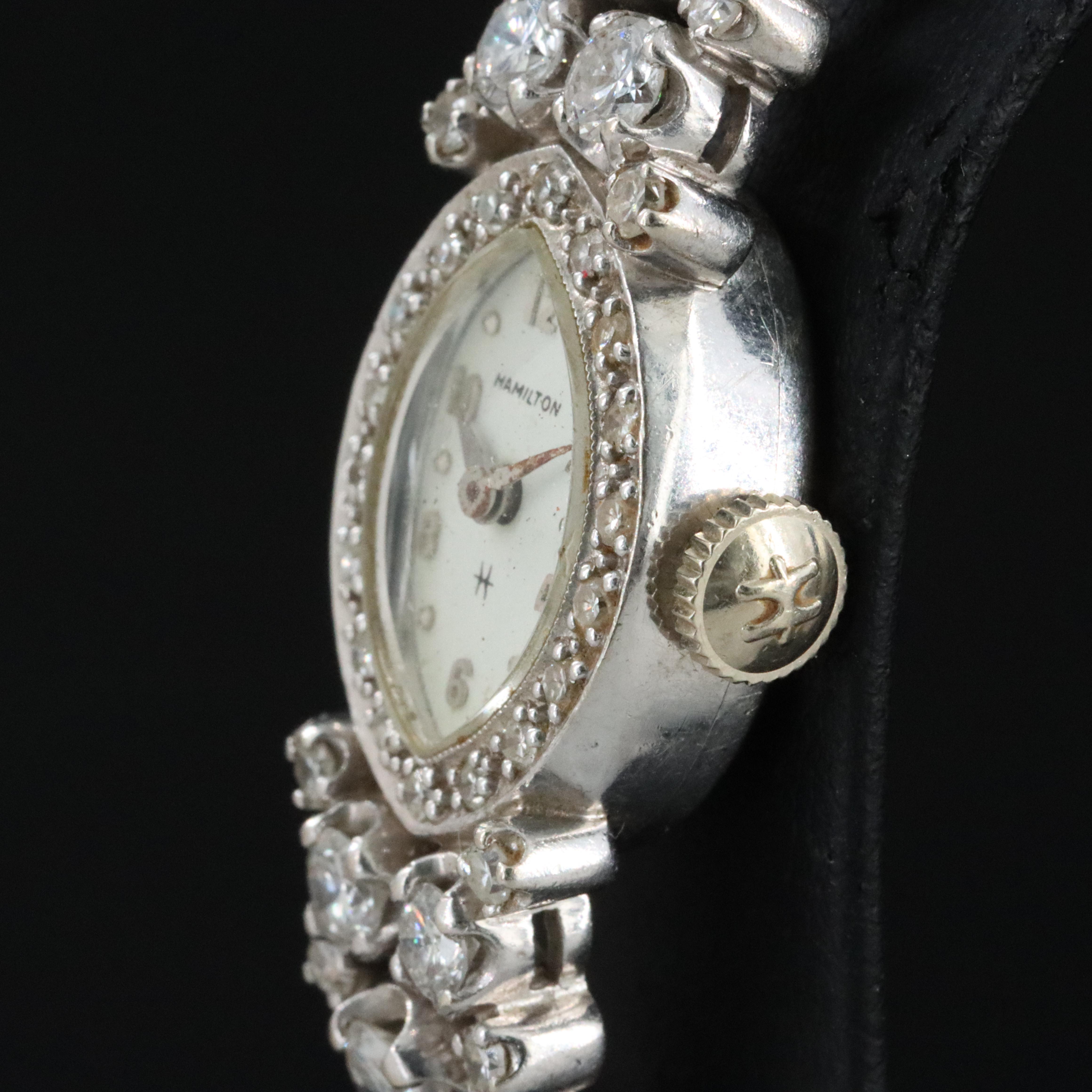 14K Hamilton Vintage Cocktail Watch