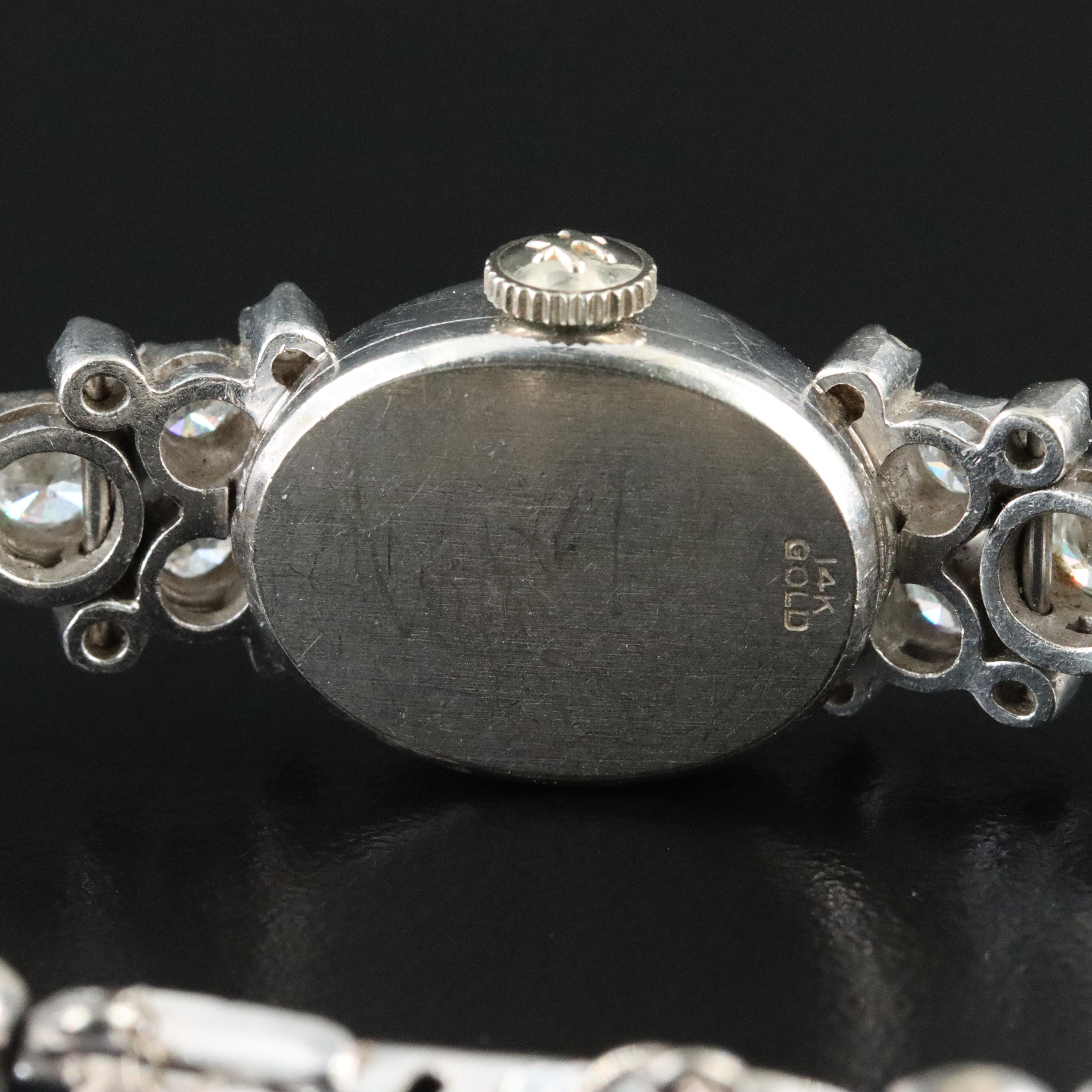 14K Hamilton Vintage Cocktail Watch