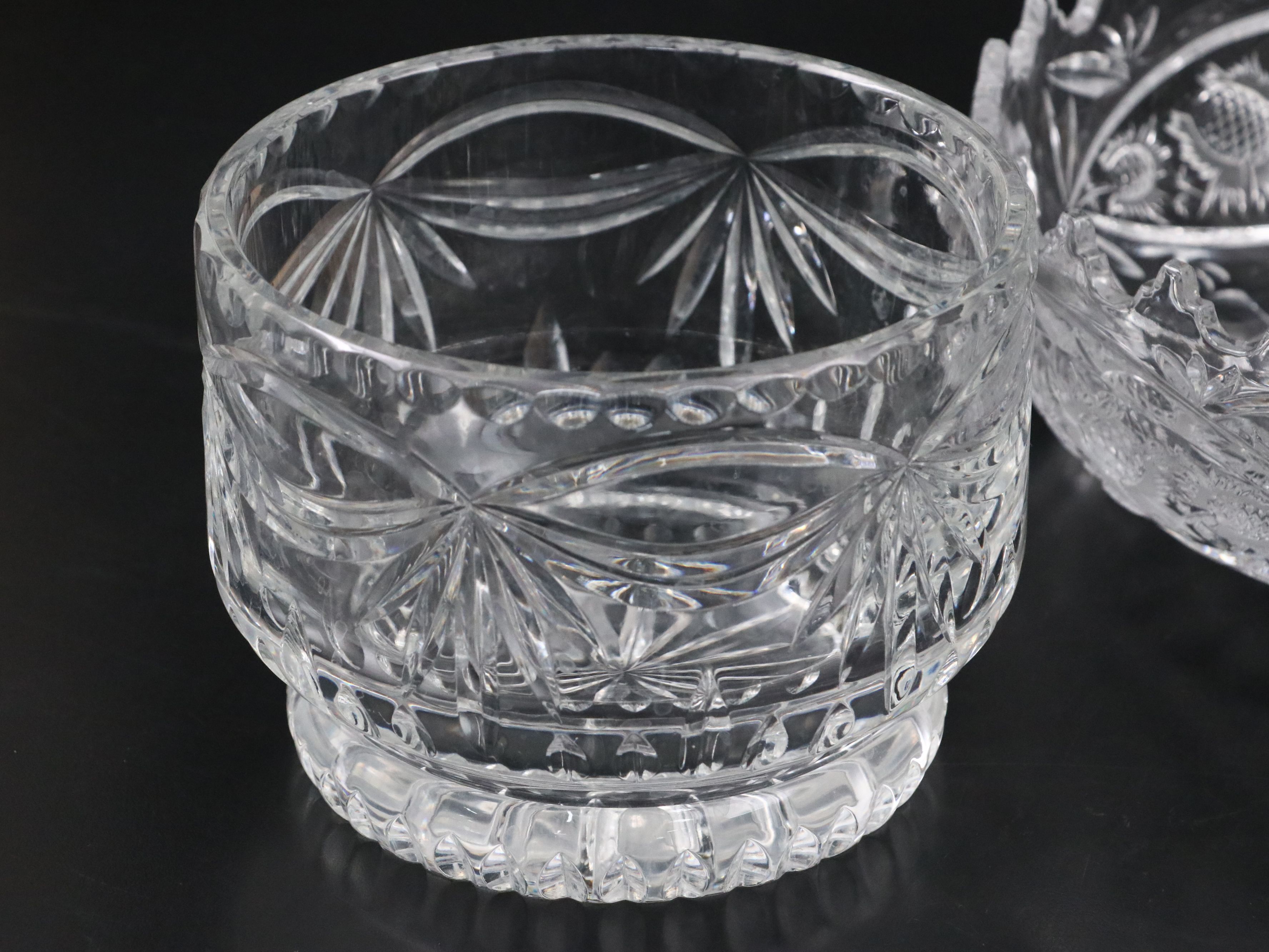 American Brilliant Style with Other Glass and Crystal