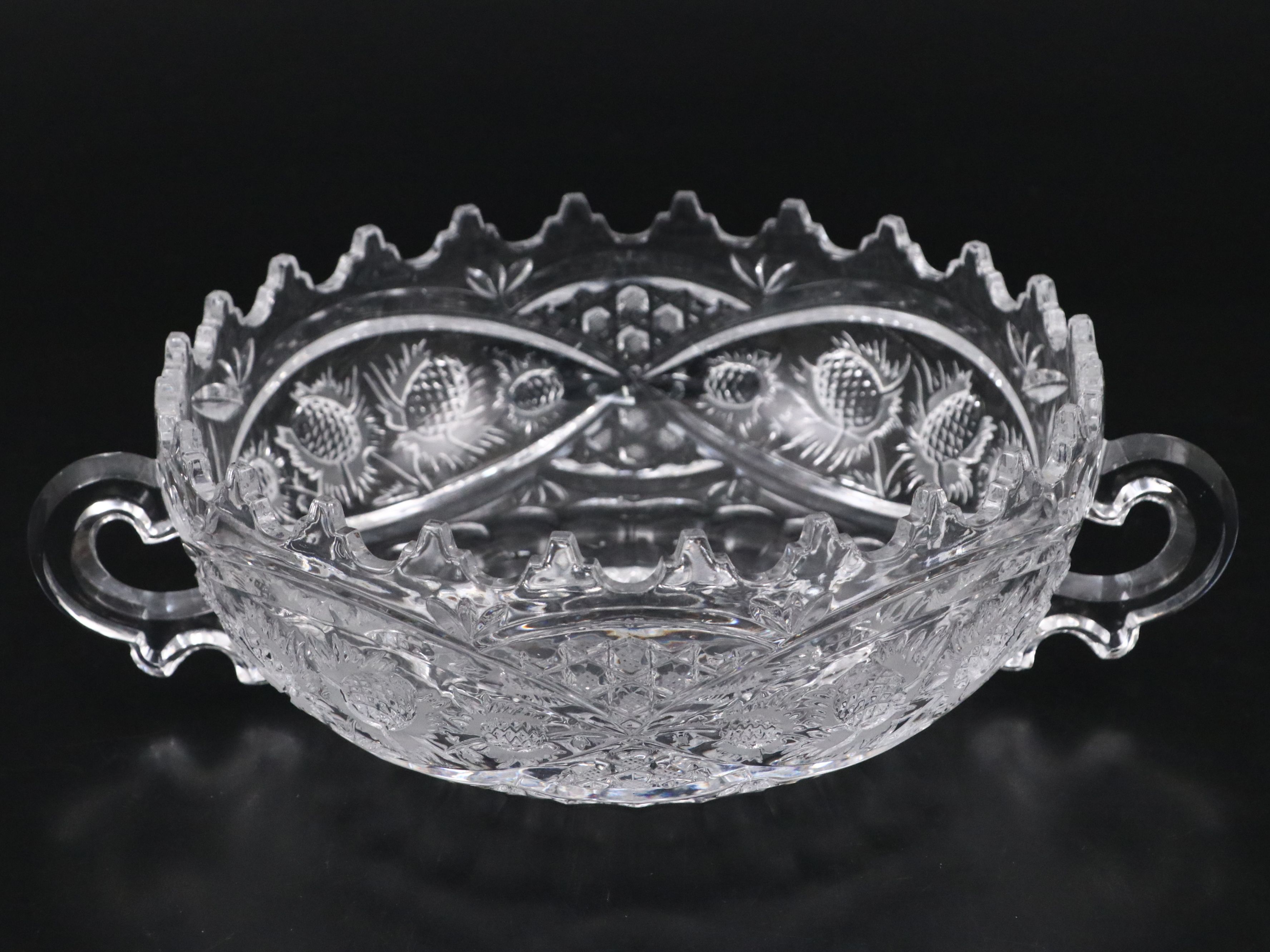 American Brilliant Style with Other Glass and Crystal