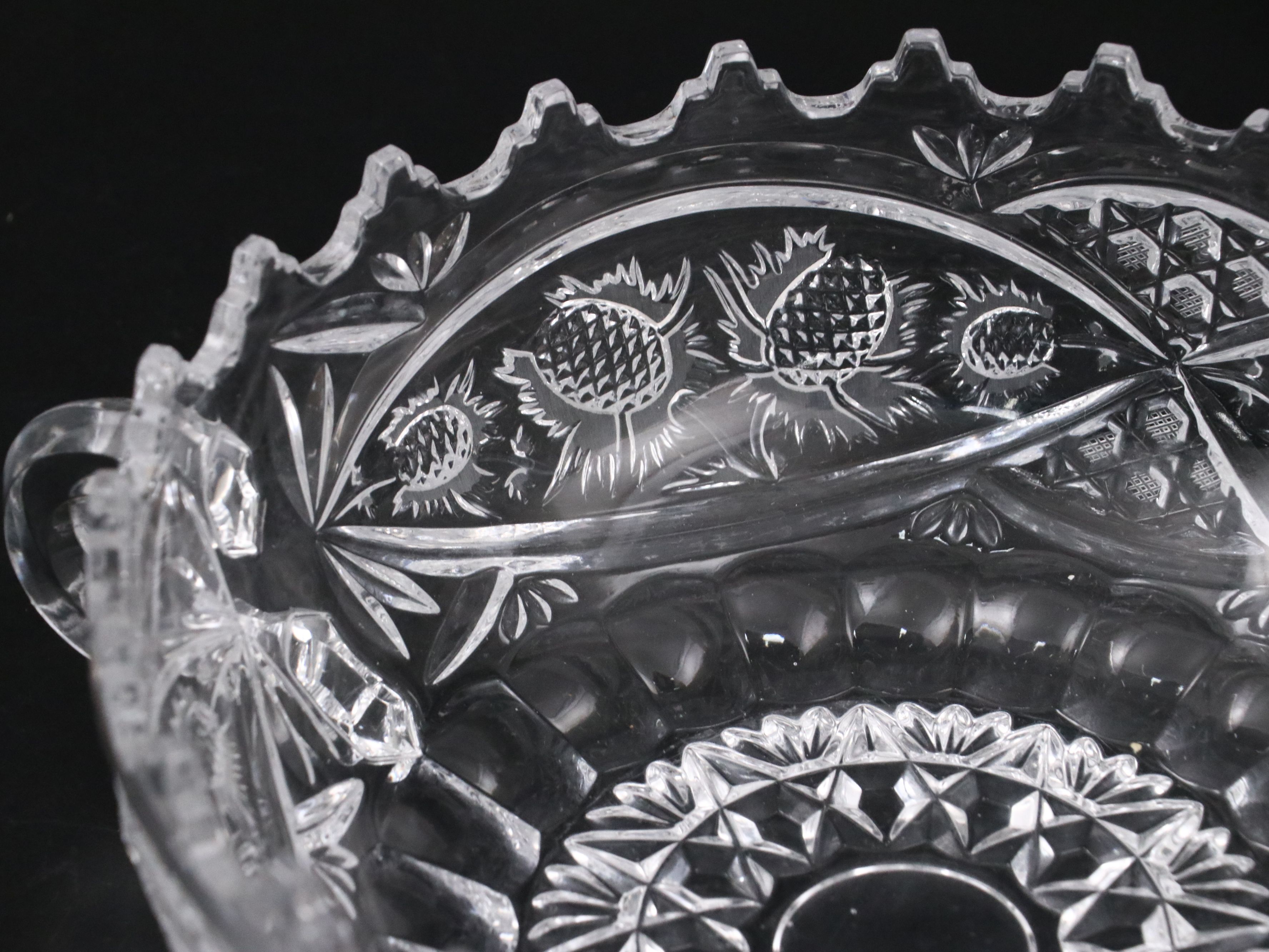 American Brilliant Style with Other Glass and Crystal