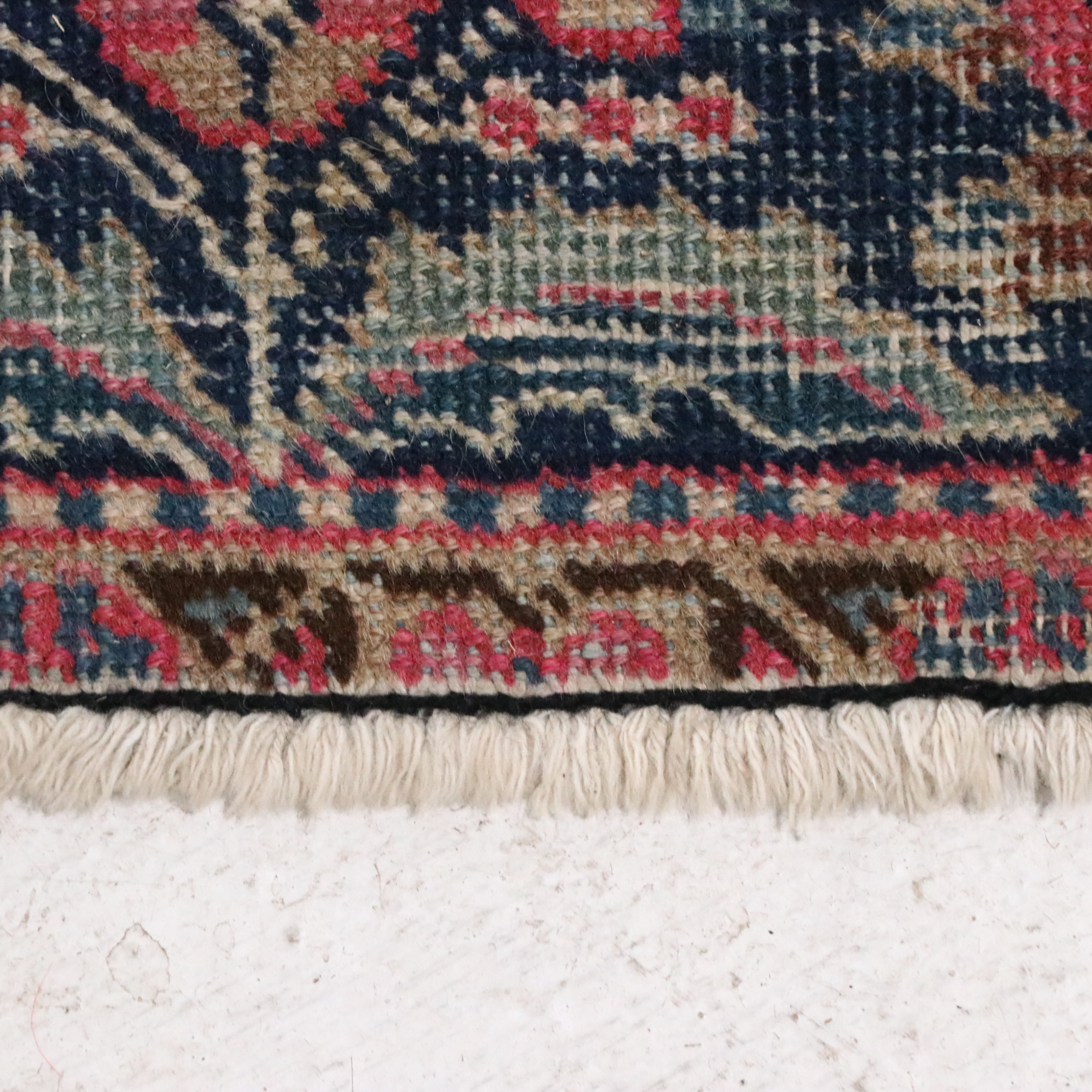 4'7 x 6'2 Hand-Knotted Persian Hamadan Area Rug