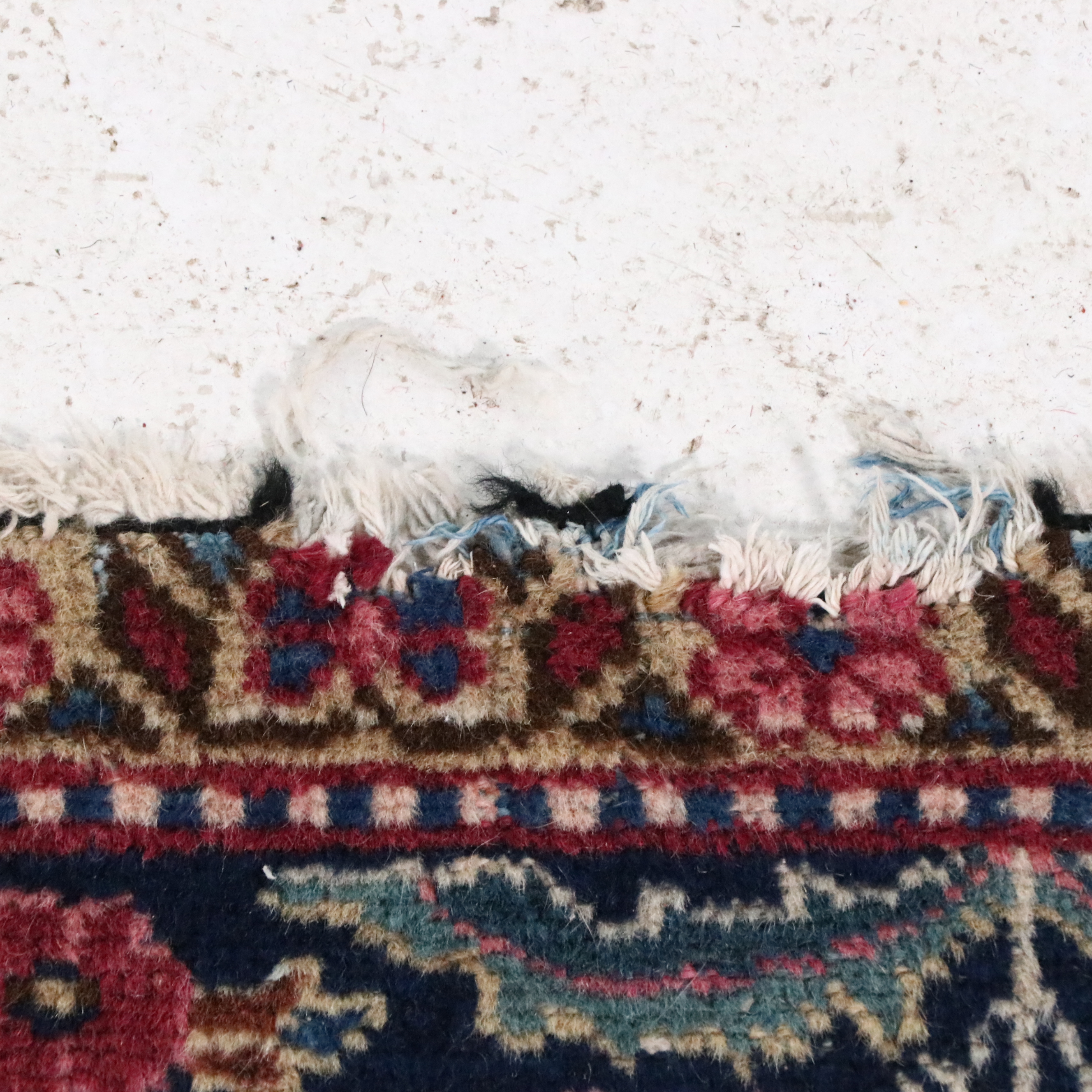 4'7 x 6'2 Hand-Knotted Persian Hamadan Area Rug