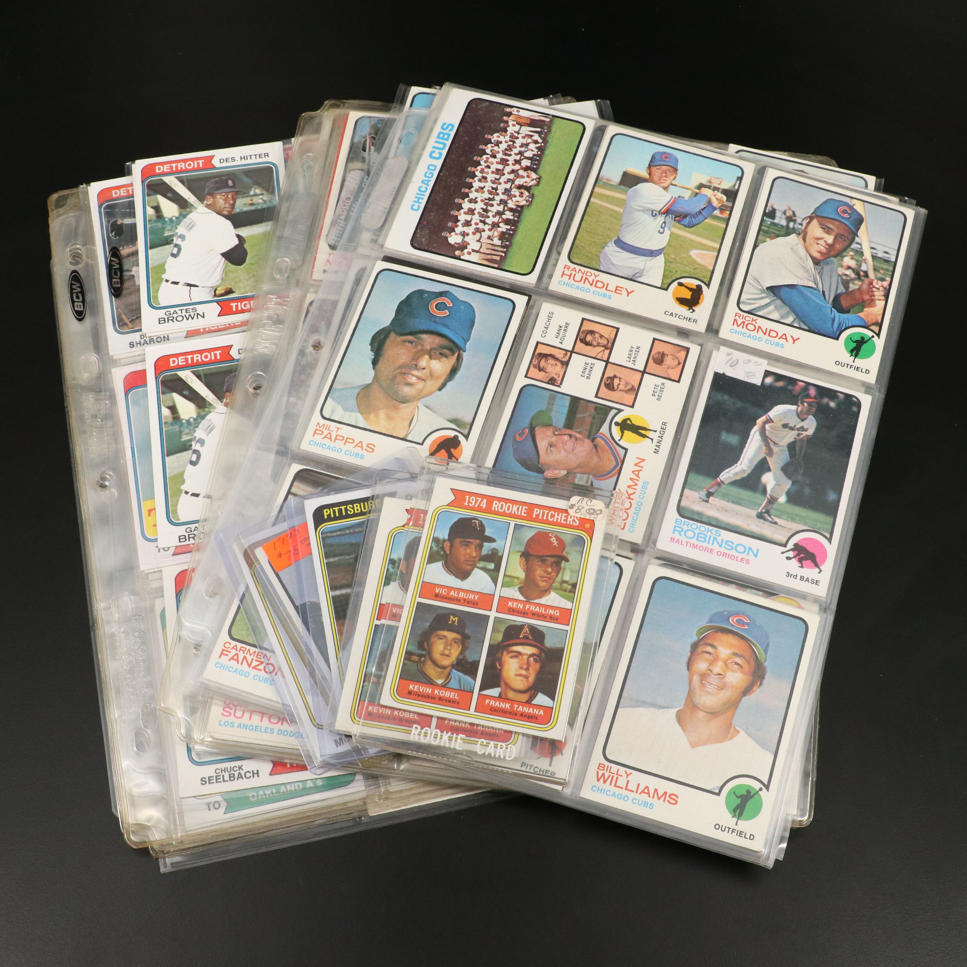 1973-1974 Topps Baseball Cards Featuring Dave Parker Rookie and More