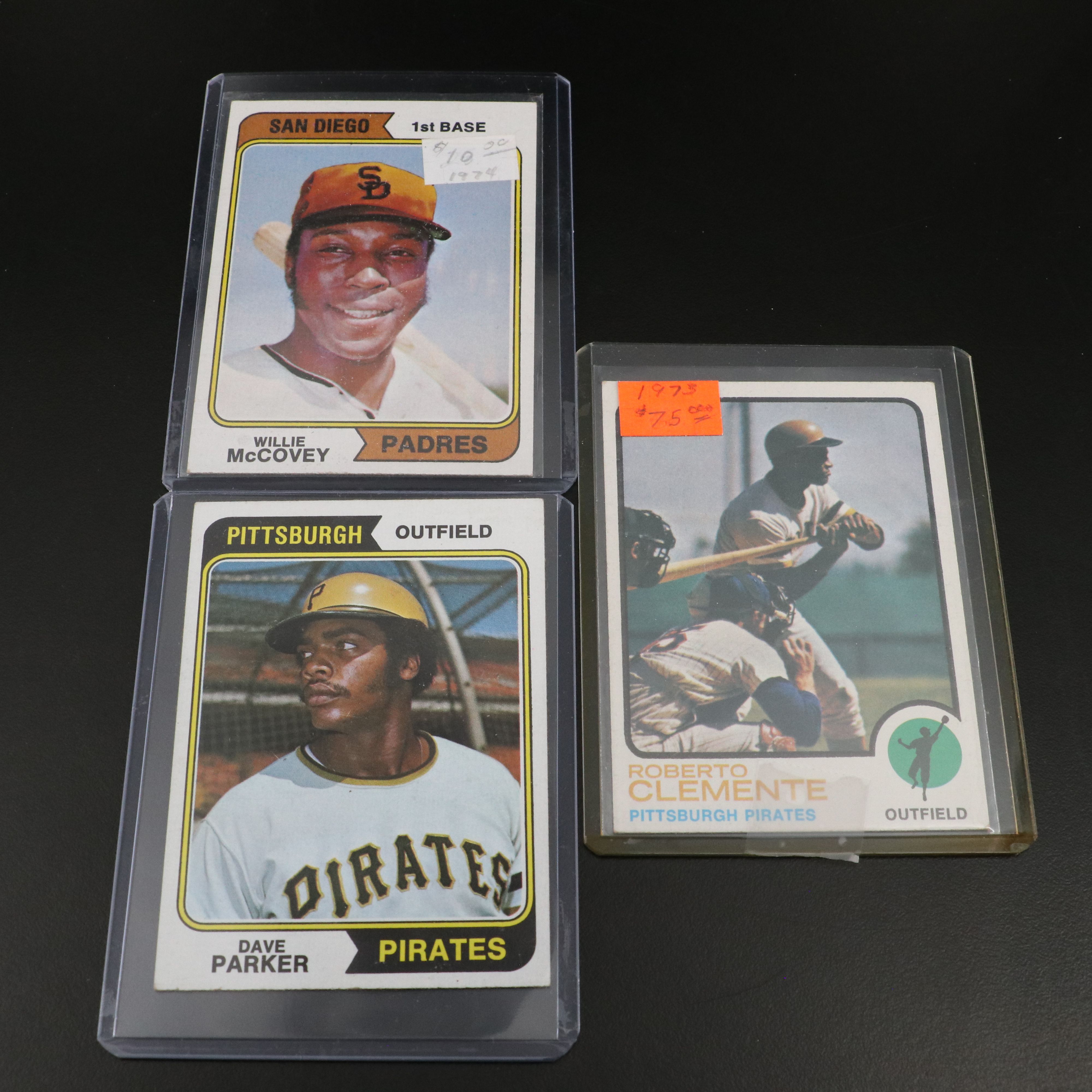 1973-1974 Topps Baseball Cards Featuring Dave Parker Rookie and More