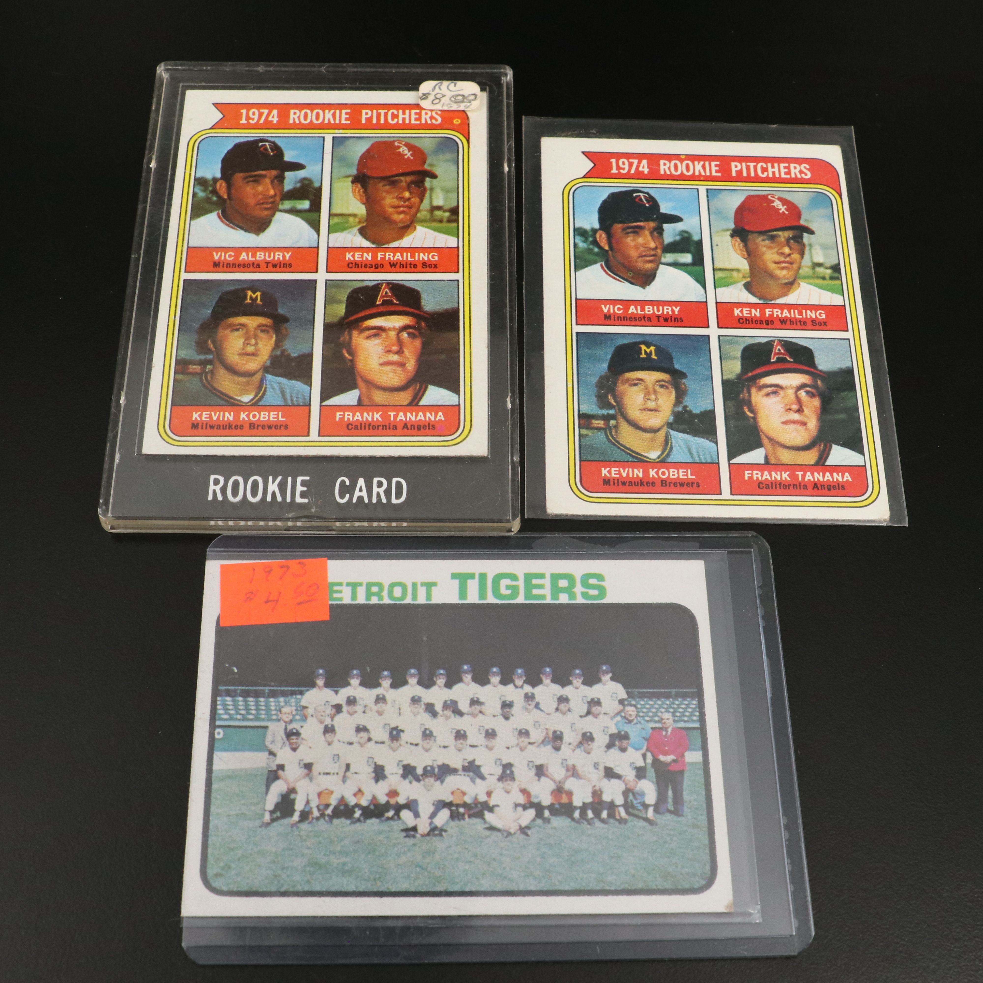 1973-1974 Topps Baseball Cards Featuring Dave Parker Rookie and More
