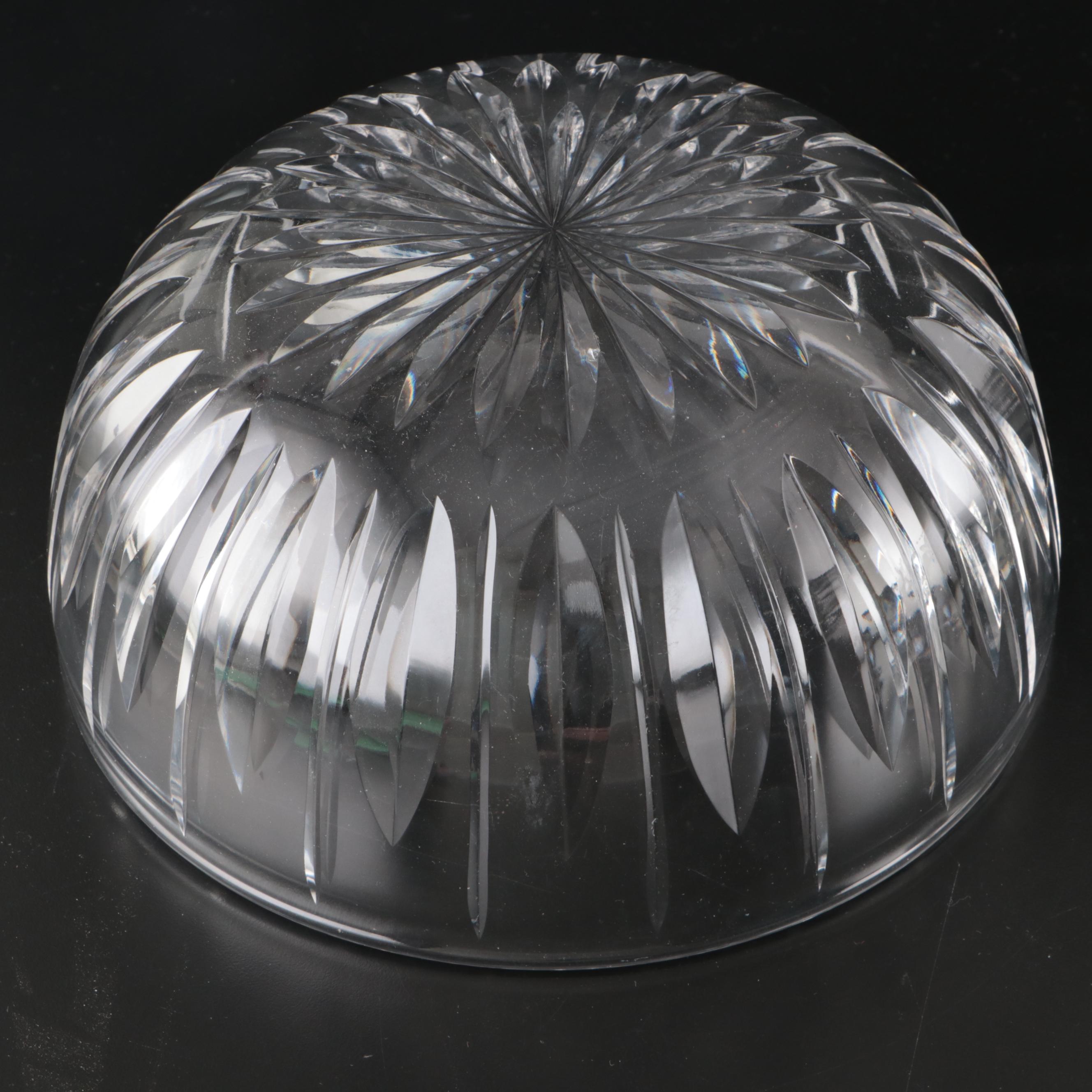 Stuart "Hampshire" Crystal Centerpiece, Orrefors "Daisy" 6" Round Bowl and More