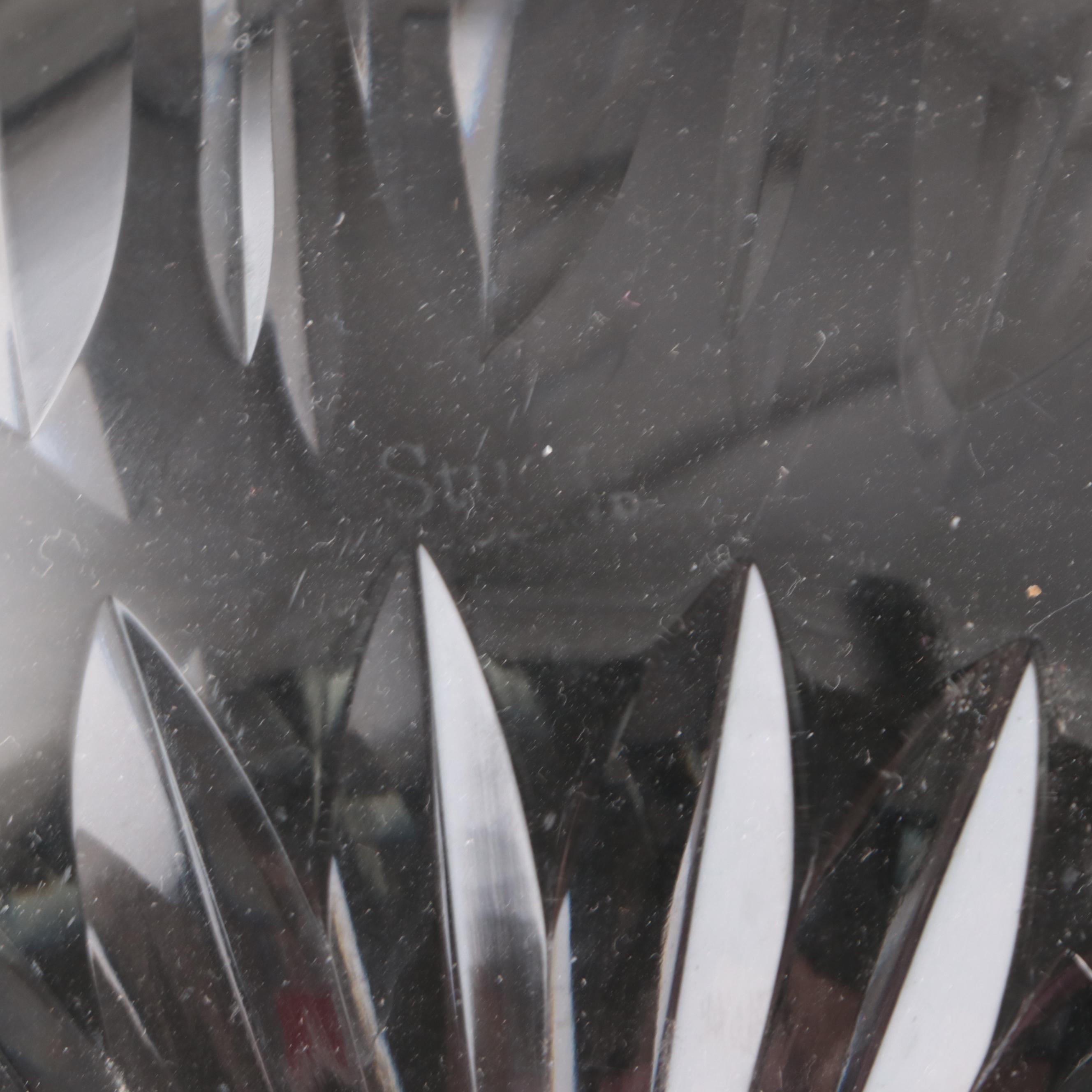 Stuart "Hampshire" Crystal Centerpiece, Orrefors "Daisy" 6" Round Bowl and More