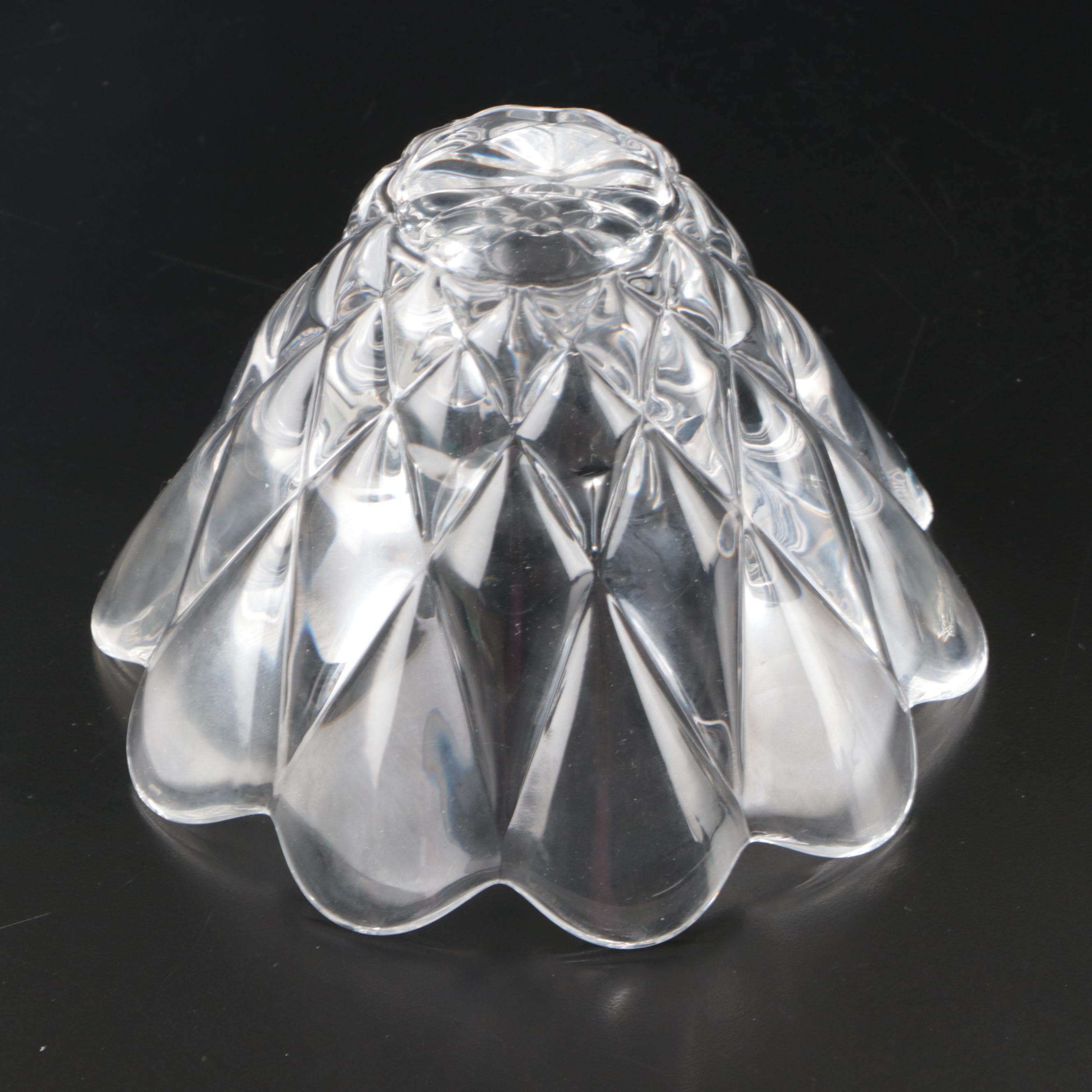 Stuart "Hampshire" Crystal Centerpiece, Orrefors "Daisy" 6" Round Bowl and More