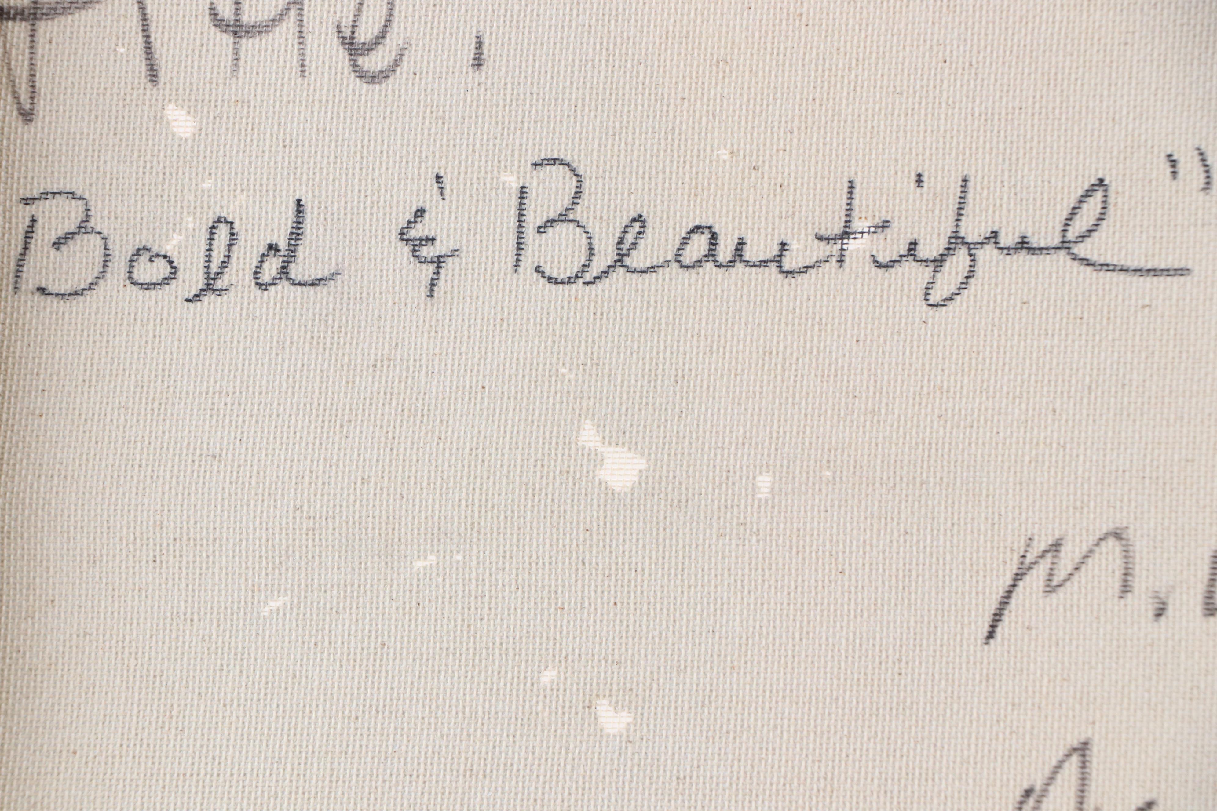 Mark Whitmarsh Floral Still Life Acrylic Painting "Bold & Beautiful," 2025