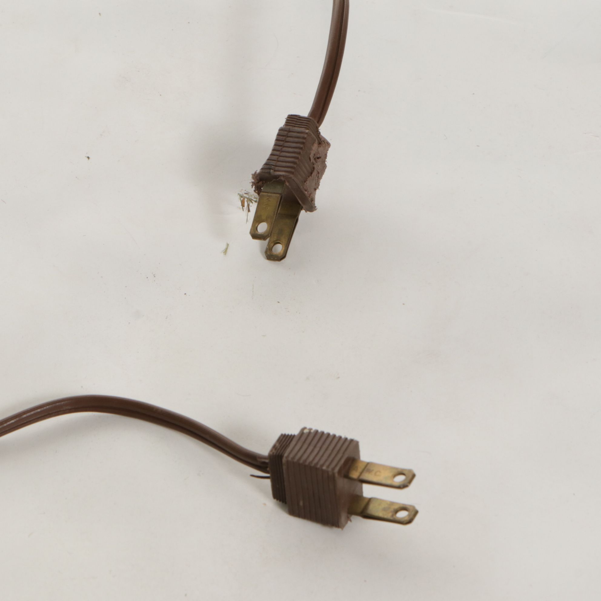 Stiffel Solid Brass Table Lamps with Woven Drum Shades by Grace Mitchell