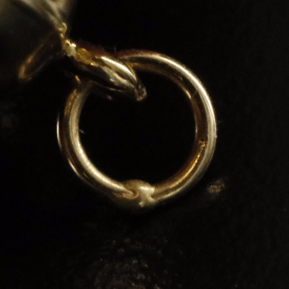 14K Puff Elephant Pendant