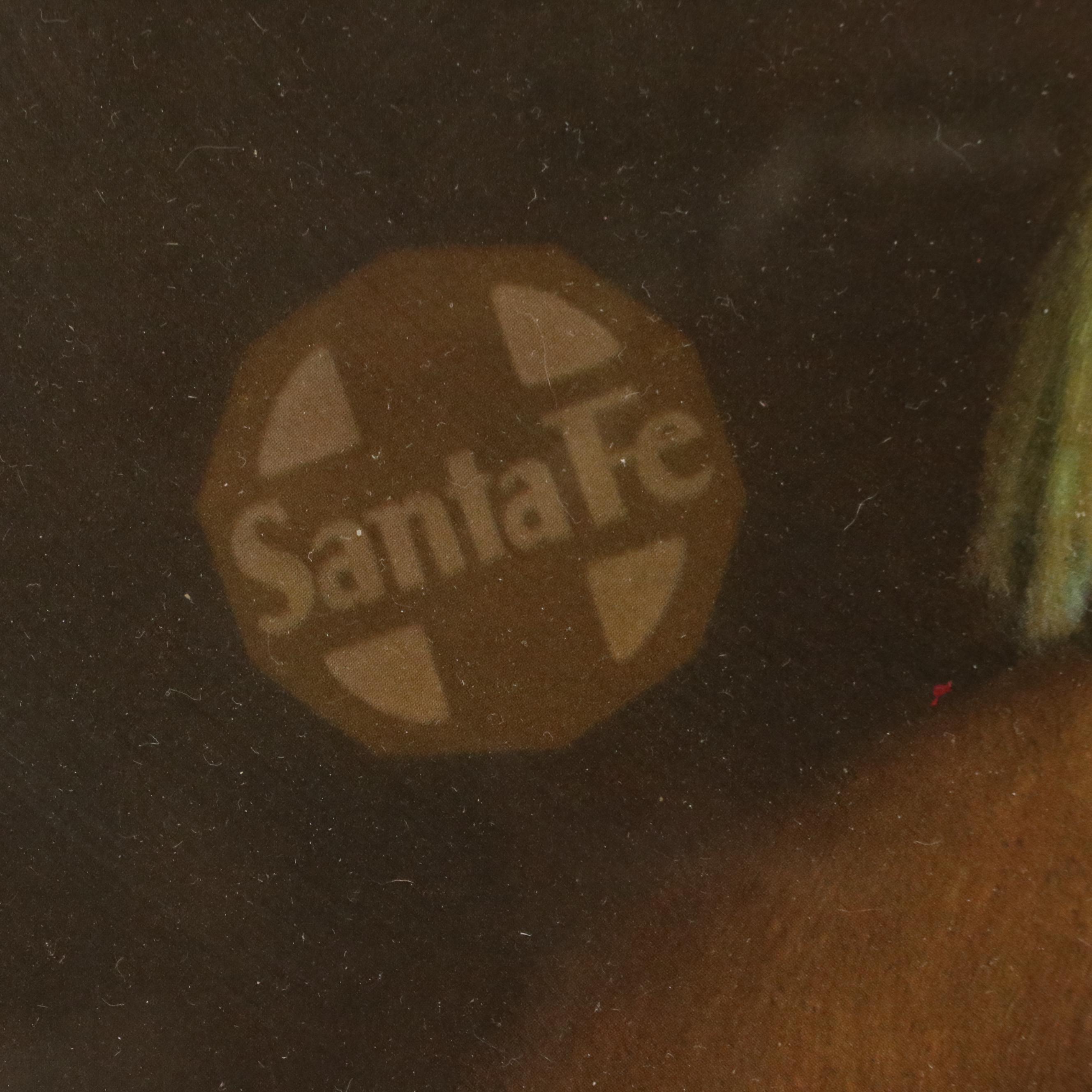 Robert Beaven Handmade Wooden Frame with Offset Lithograph, Late 20th Century