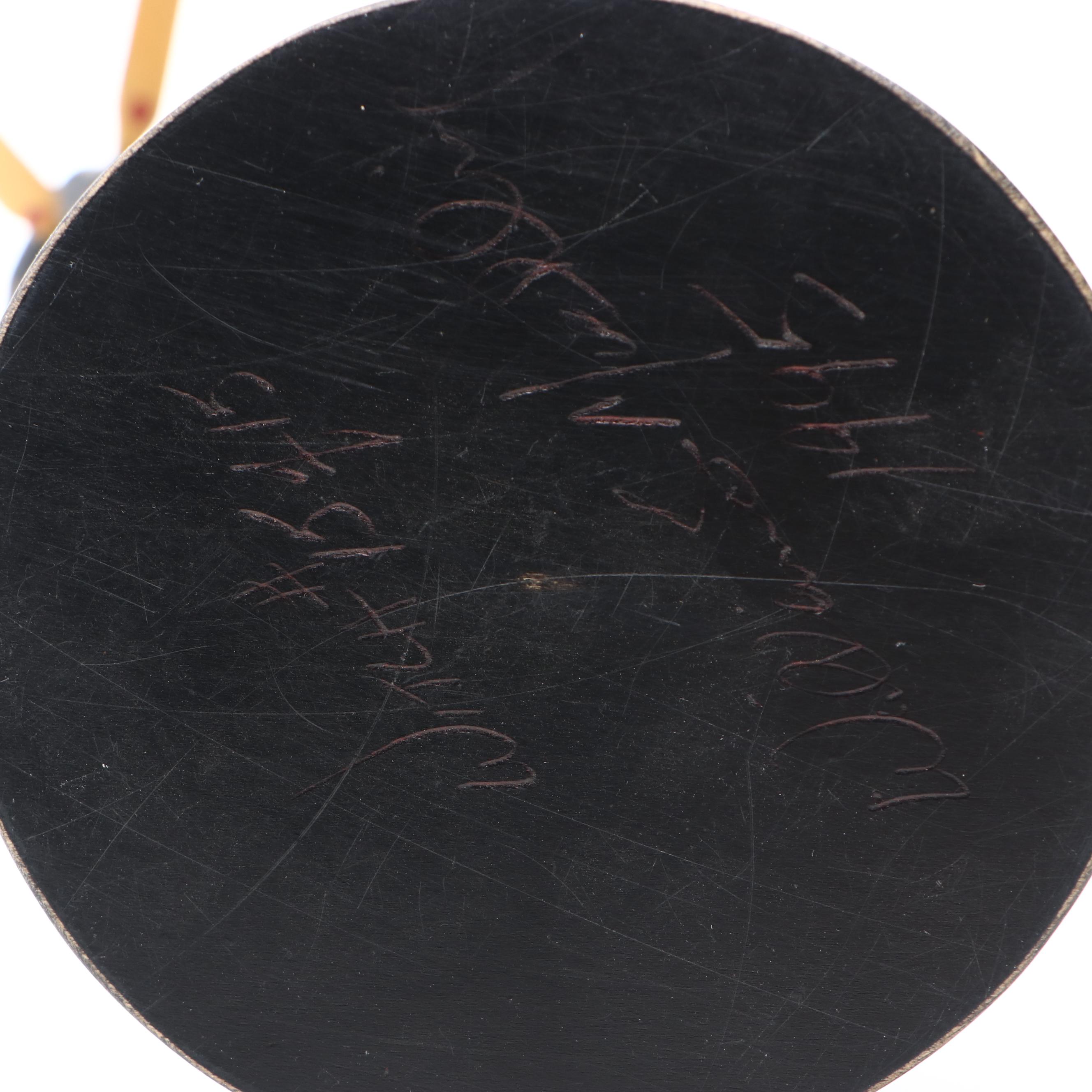 William Muehling Folk Art Carved Wood Sculpture "Witch," 1995