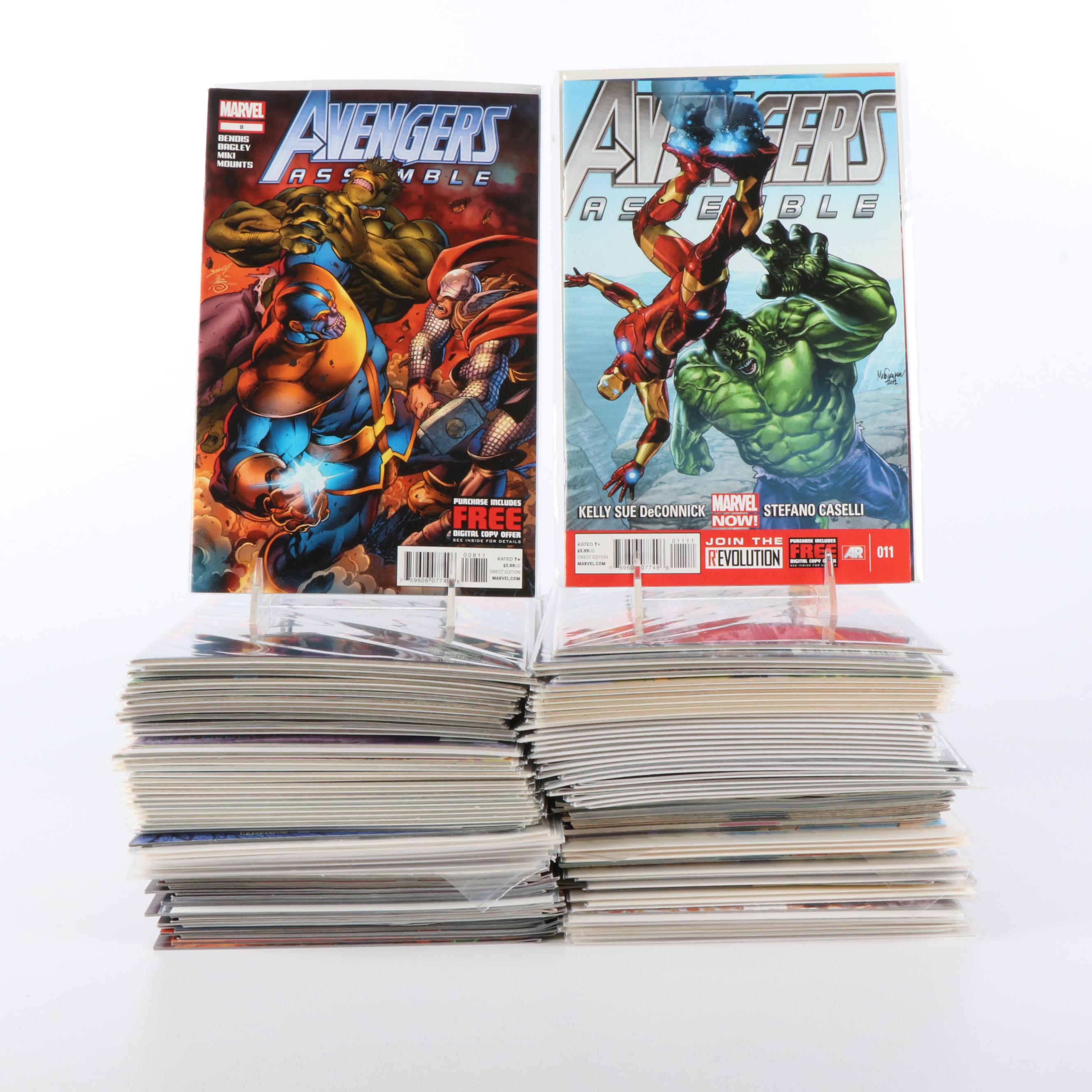 150 Modern Age Comics Featuring the "Avengers" and "Quantum"