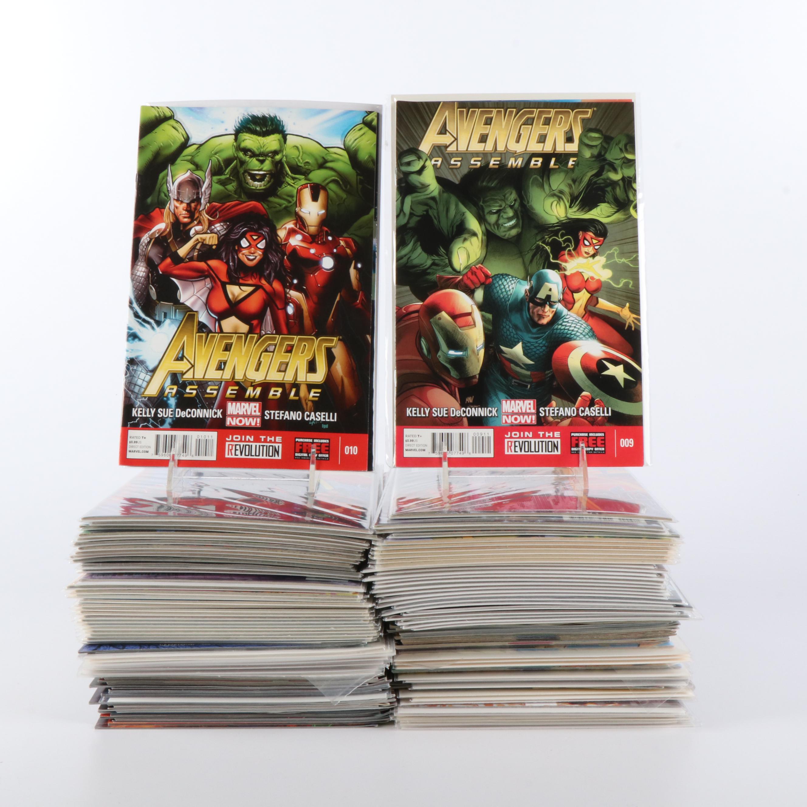 150 Modern Age Comics Featuring the "Avengers" and "Quantum"