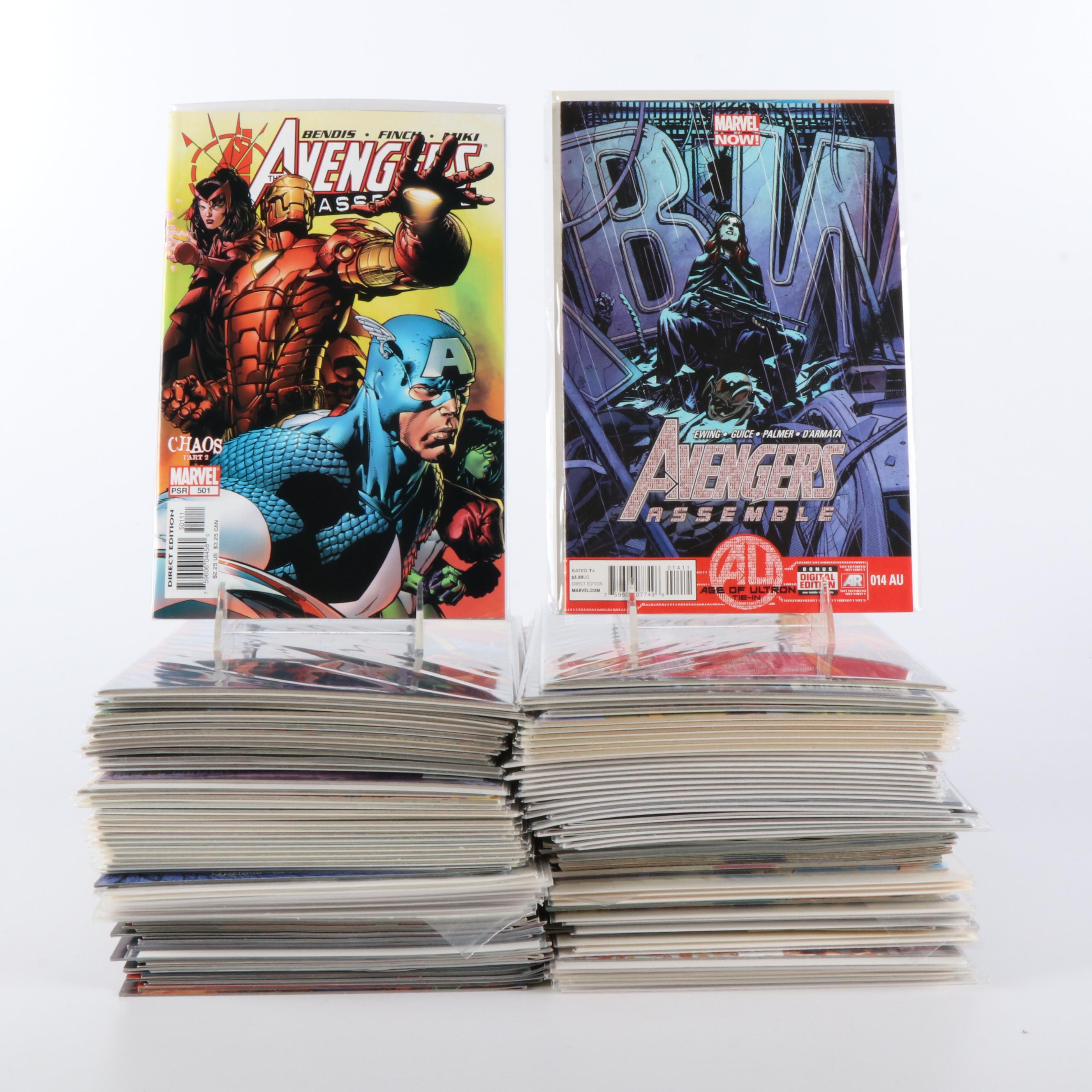 150 Modern Age Comics Featuring the "Avengers" and "Quantum"