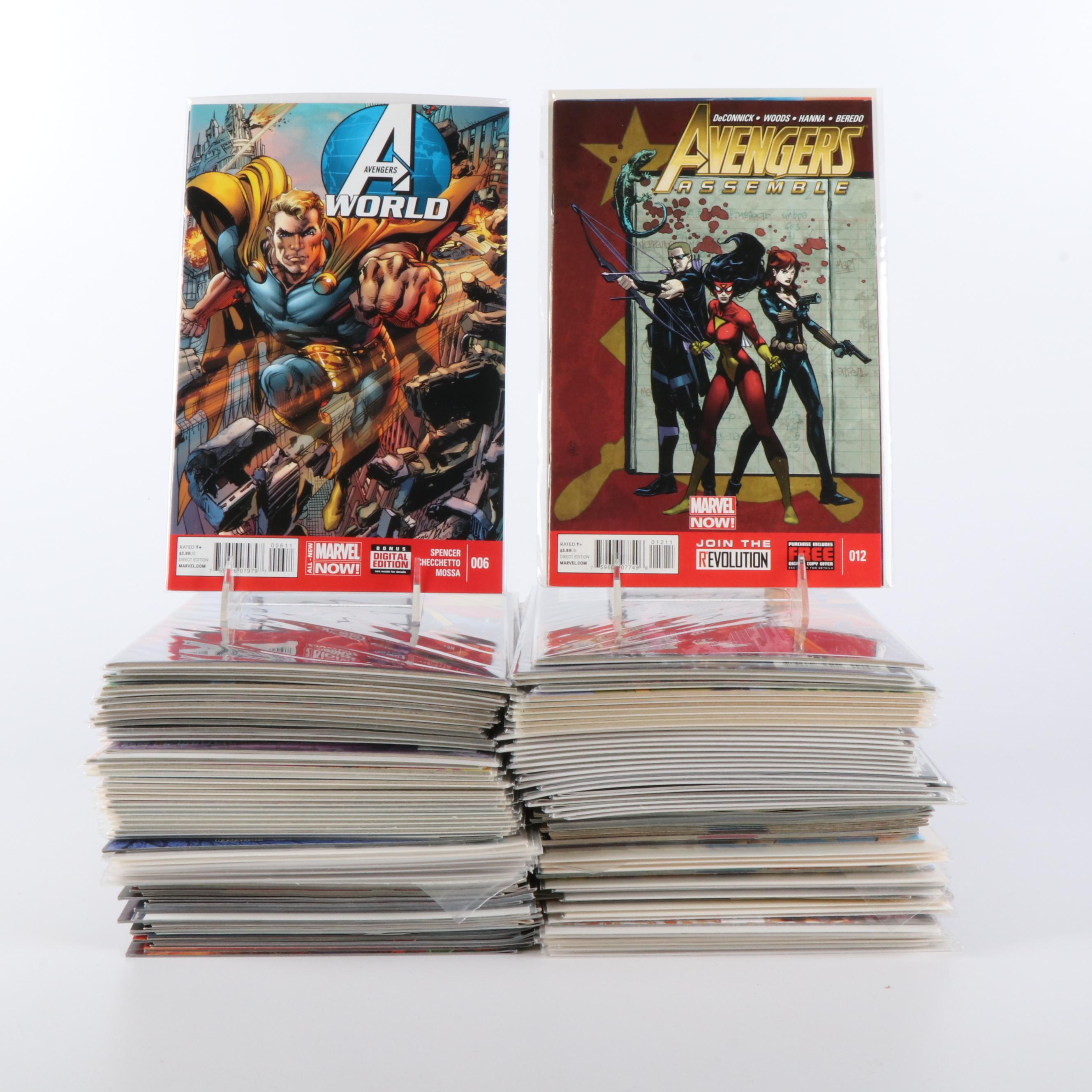 150 Modern Age Comics Featuring the "Avengers" and "Quantum"