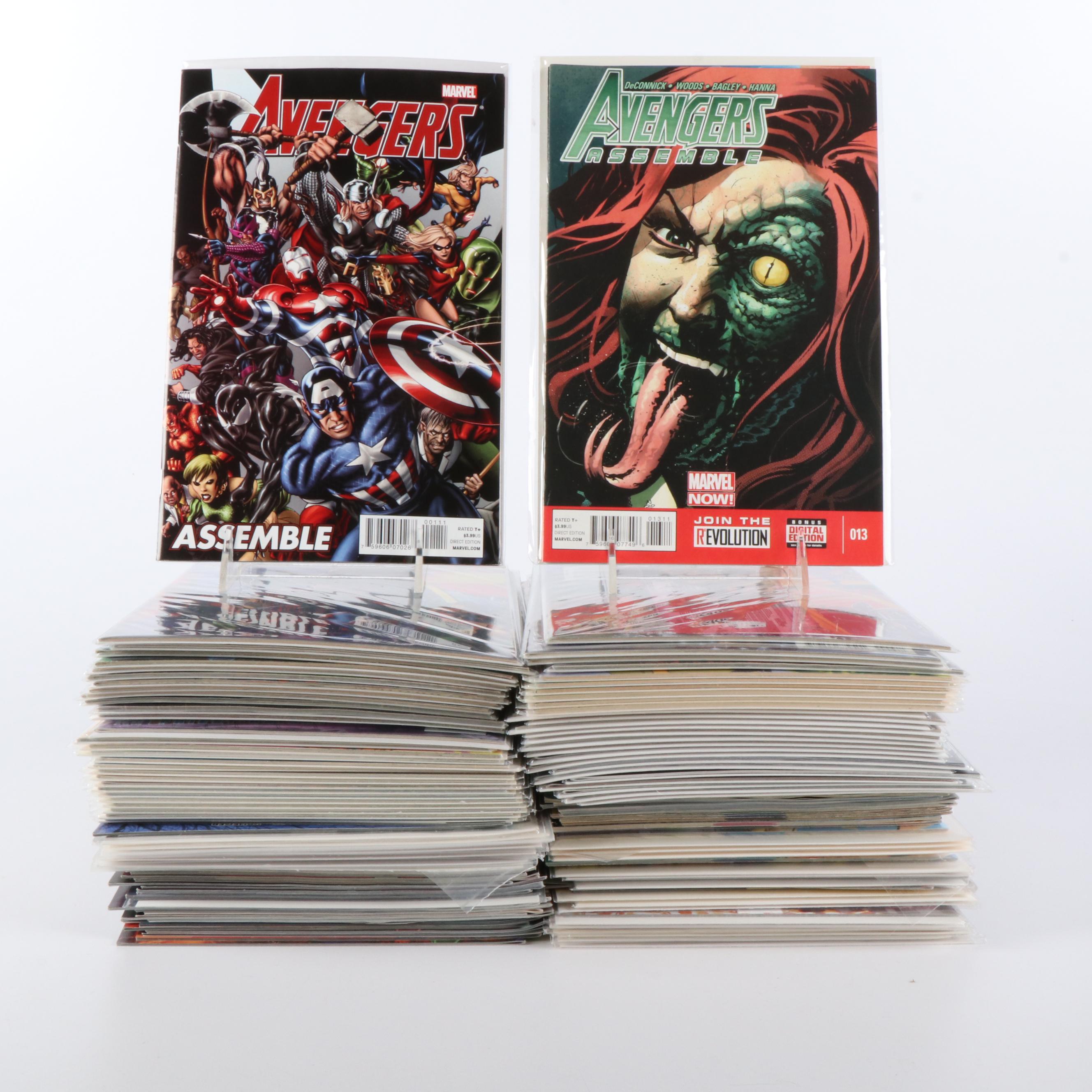 150 Modern Age Comics Featuring the "Avengers" and "Quantum"