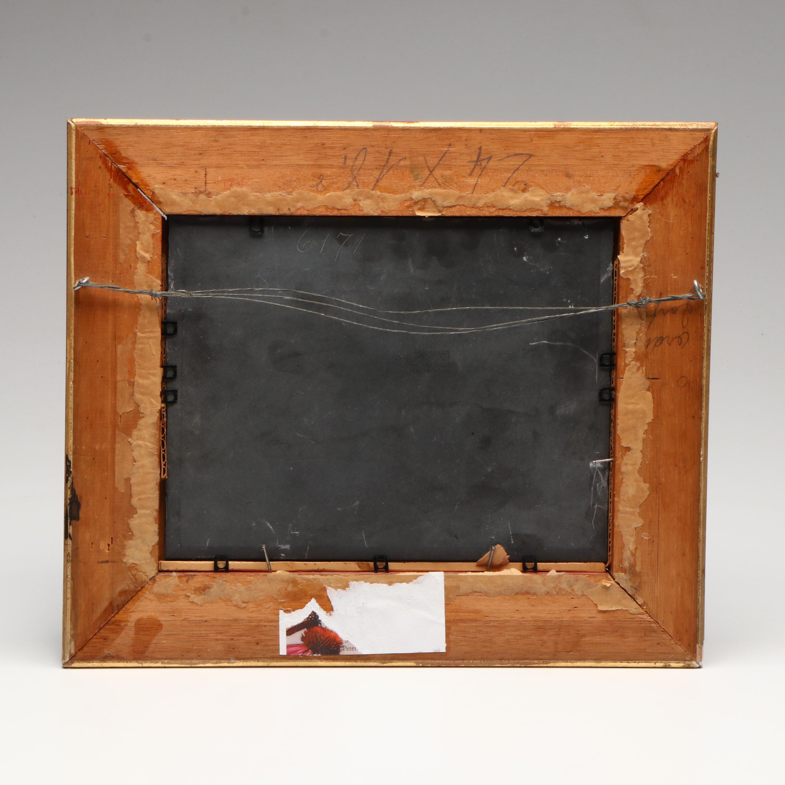 Antique Italian Pietra Dura Butterfly Panel