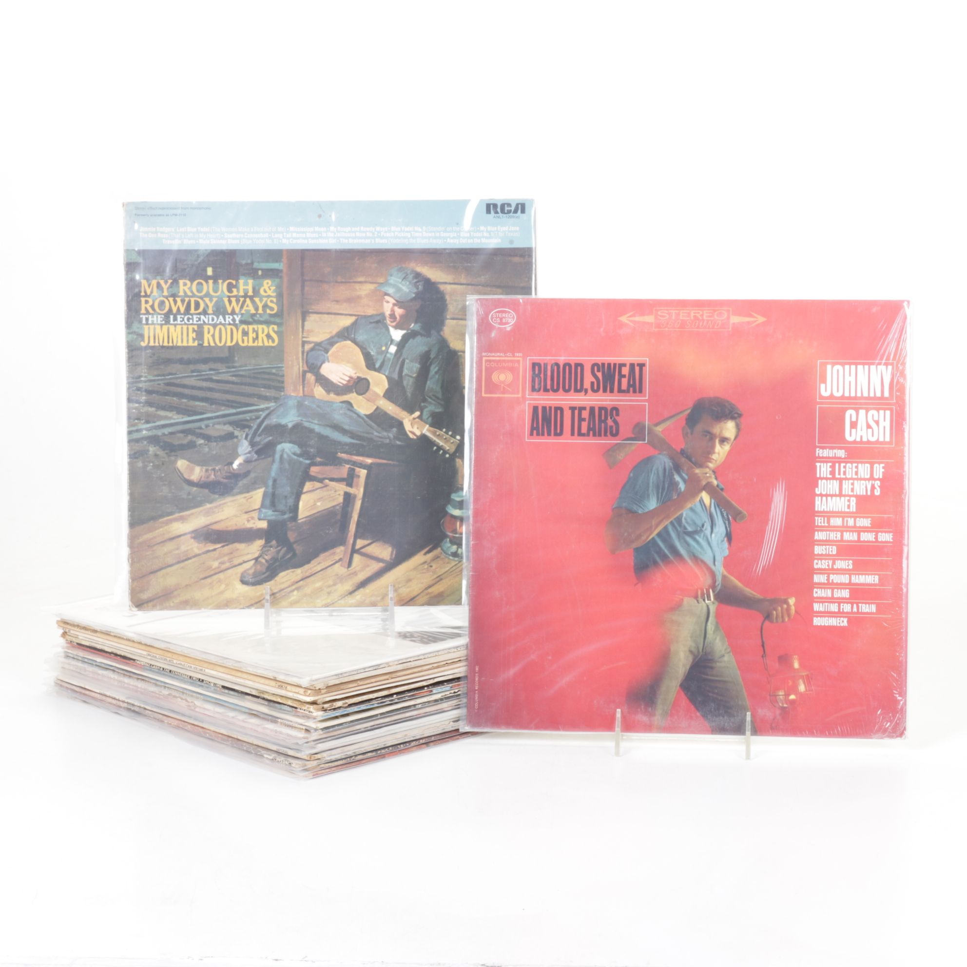 Jimmie Rodgers, Johnny Cash, Sons of the Pioneers and More Country Vinyl Records