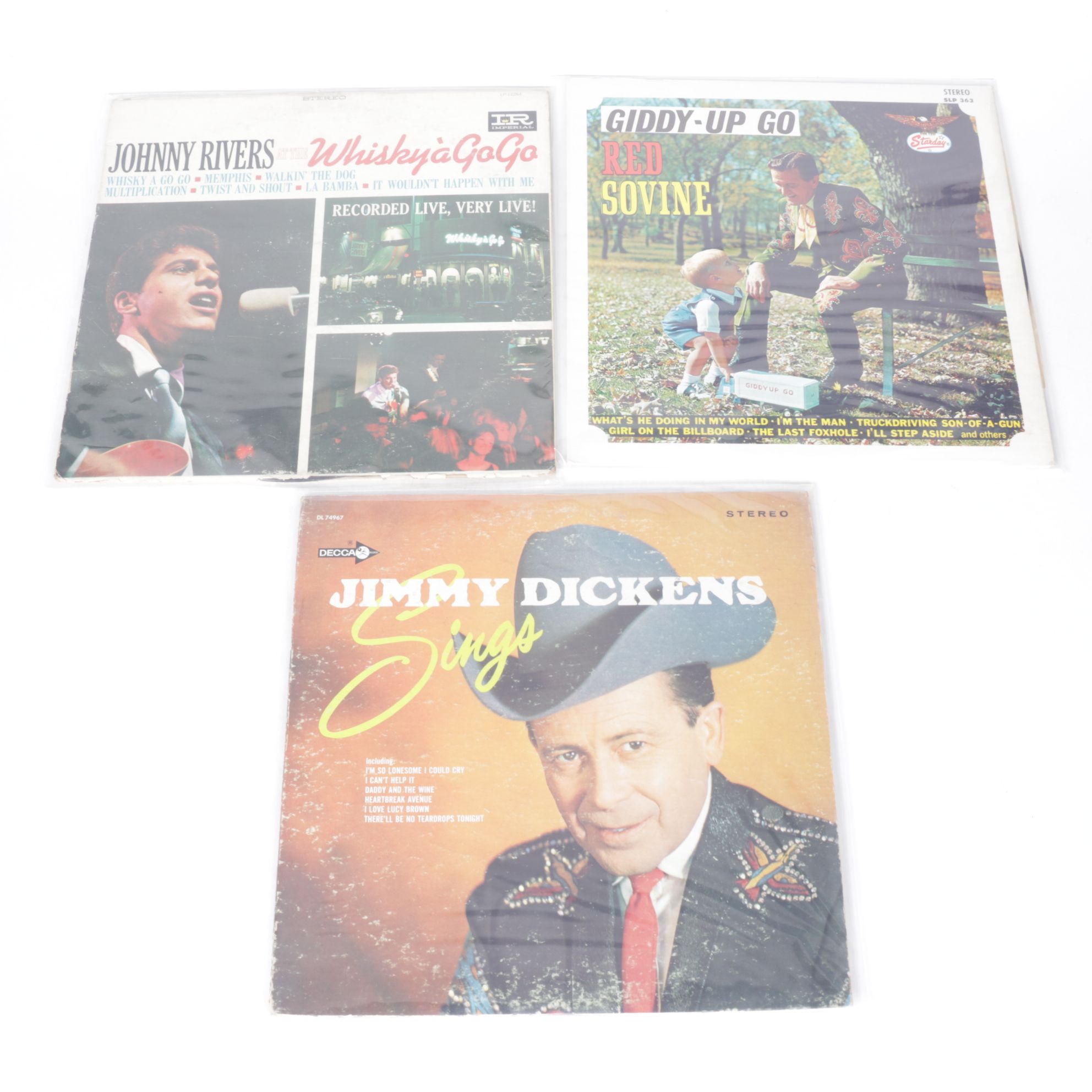 Jimmie Rodgers, Johnny Cash, Sons of the Pioneers and More Country Vinyl Records